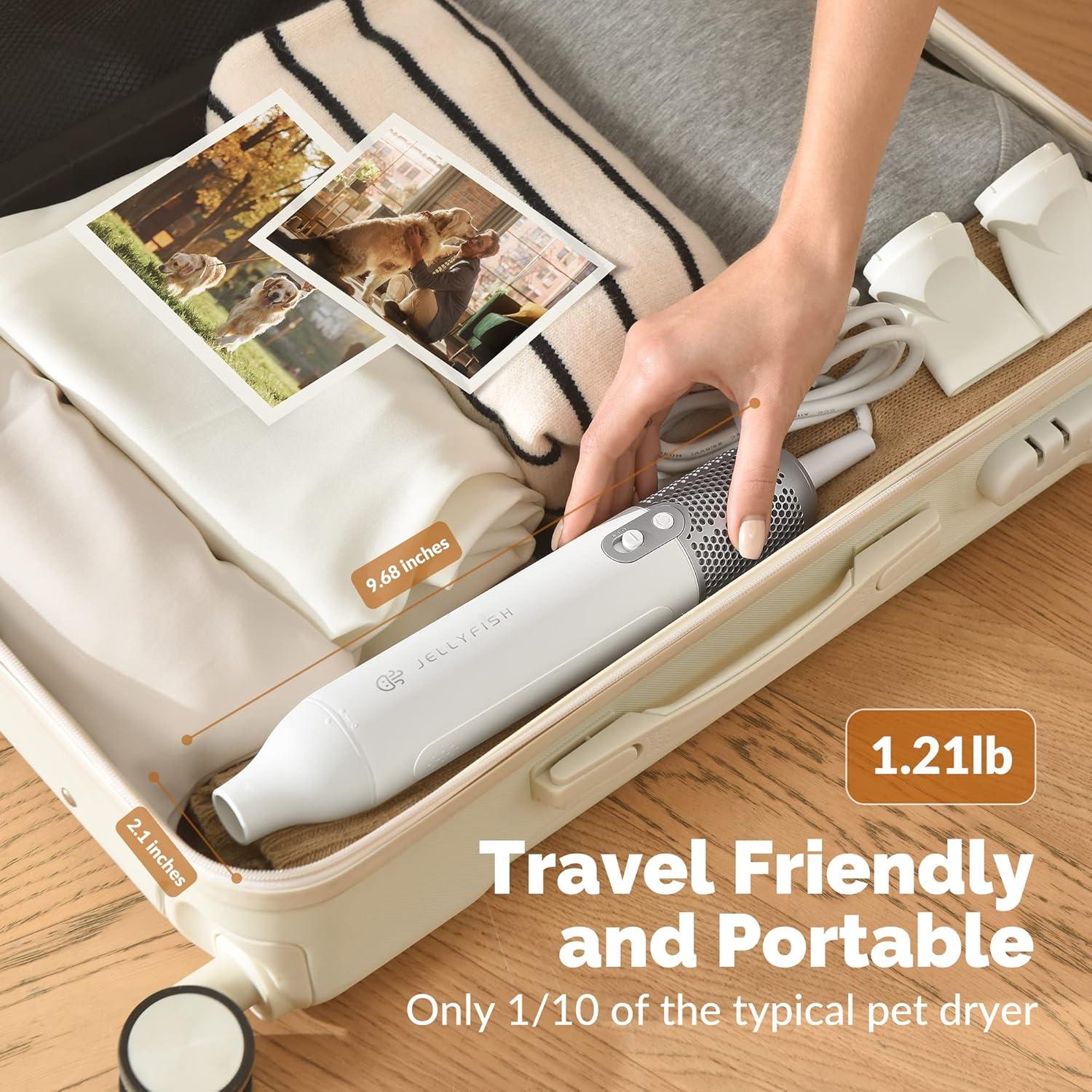 Secador de Pelo para Perros Jellyfish PD-100 0.55 kg 4 Temperaturas