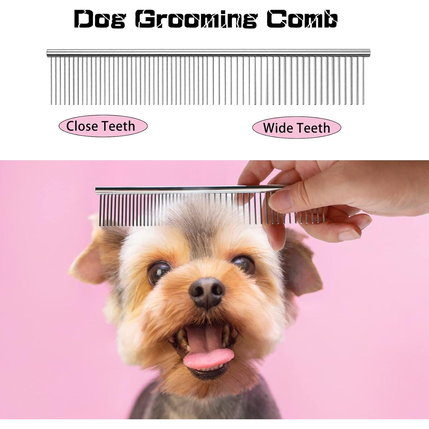 Set de Tijeras para Aseo de Mascotas SCEDREAM 5 en 1