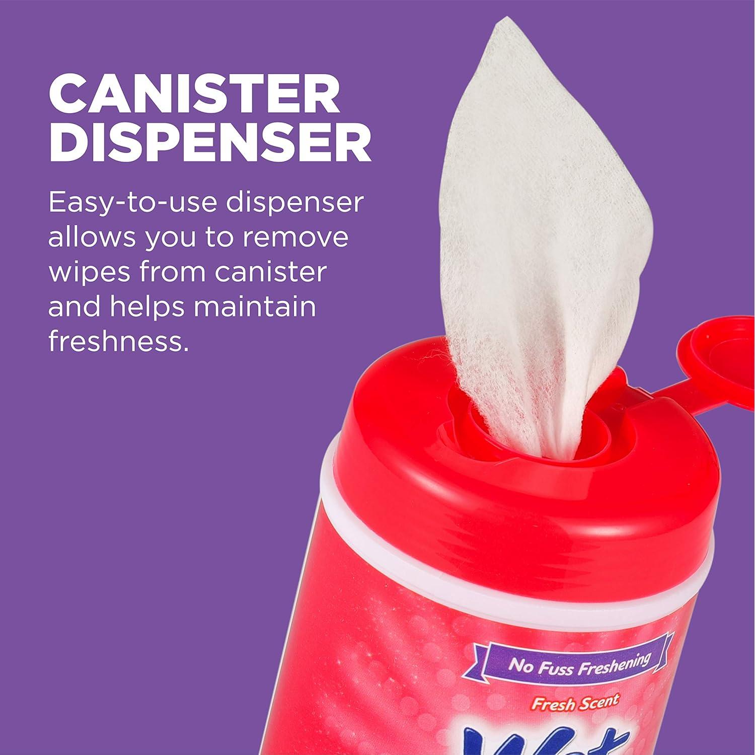 Toallitas Húmedas para Gatos Wet Ones 50 Unidades Aloe Vera