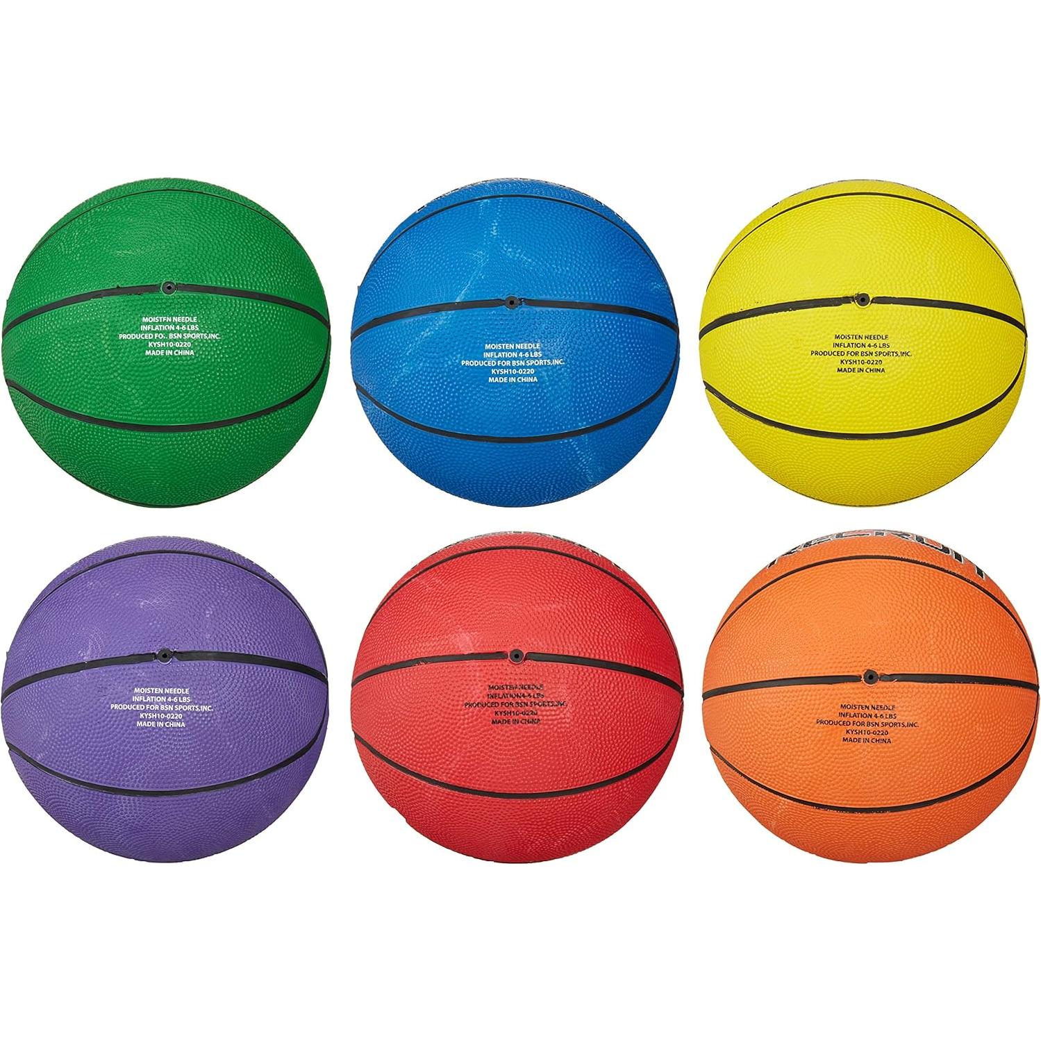 Balón de Baloncesto MacGregor Lil' Champ Juego de 6