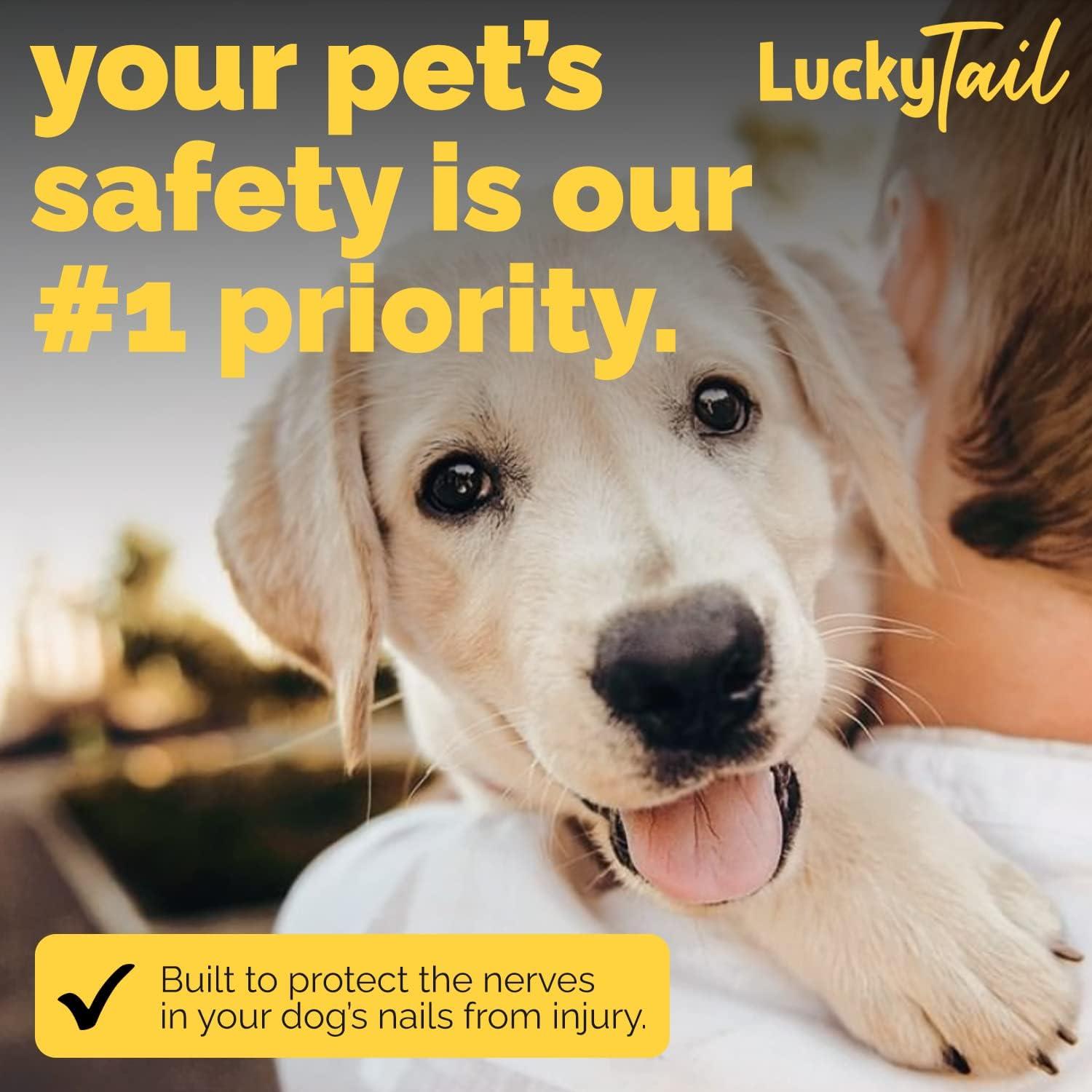 Molinillo de Uñas Eléctrico LuckyTail para Perros y Gatos