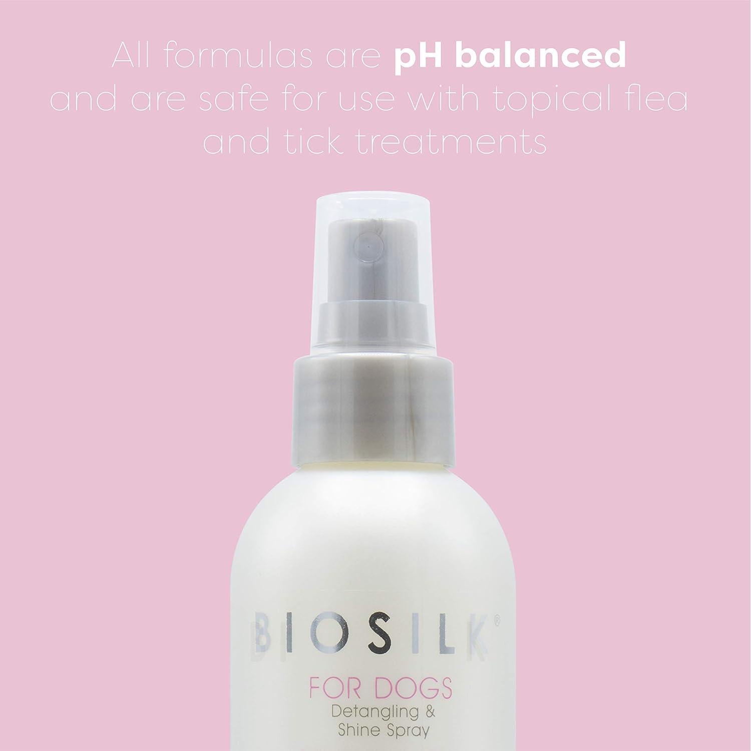 BioSilk Spray Desenredante y Brillo para Perros 236ml