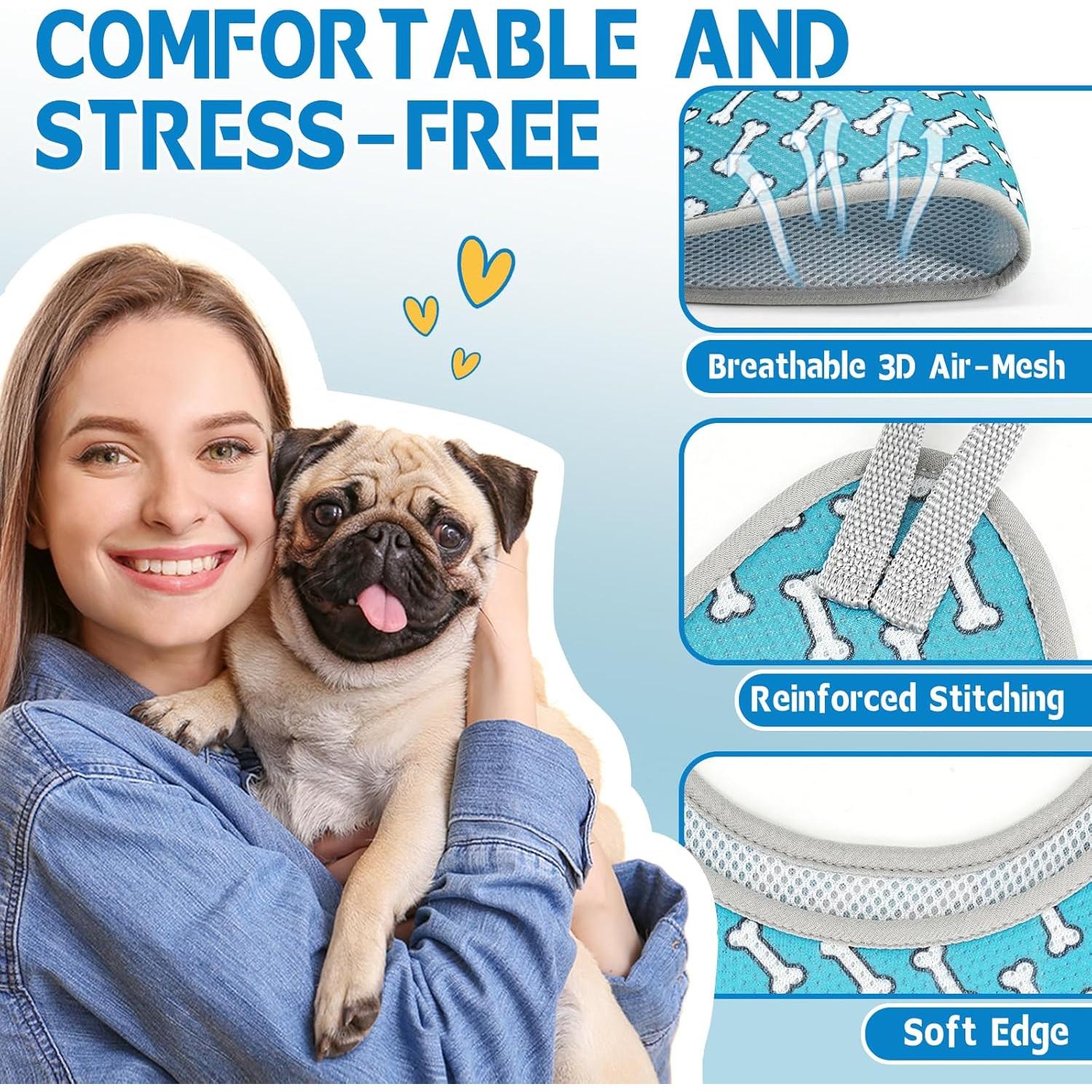 Hamaca de Aseo para Perros Supet Azul Coral S 7-10.2cm