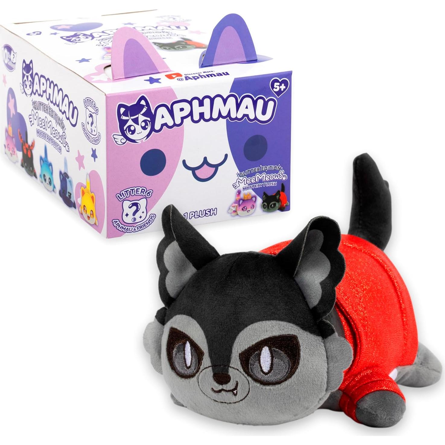 Peluche MeeMeow Aphmau Lote 6 - Caja Sorpresa 15 cm