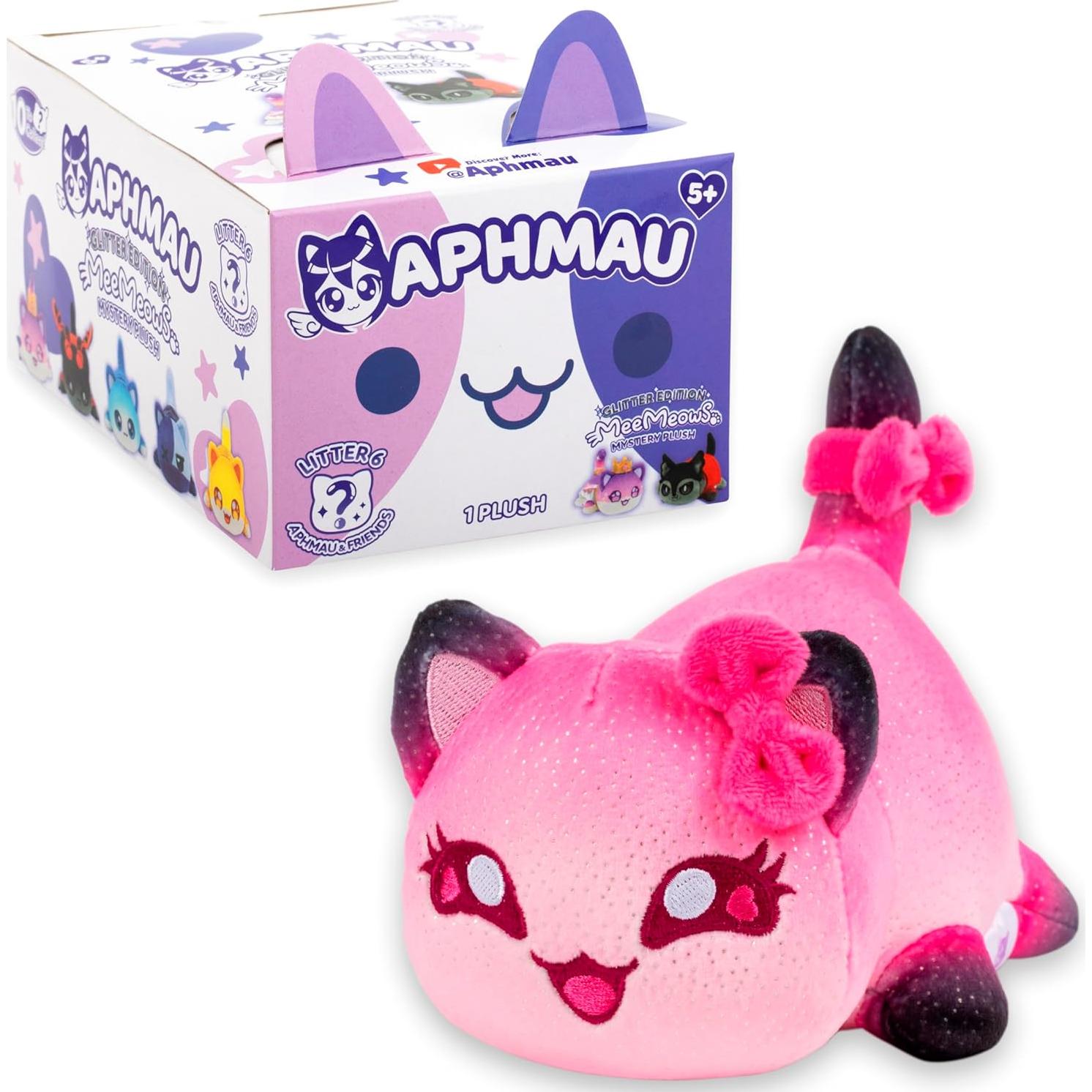 Peluche MeeMeow Aphmau Lote 6 - Caja Sorpresa 15 cm