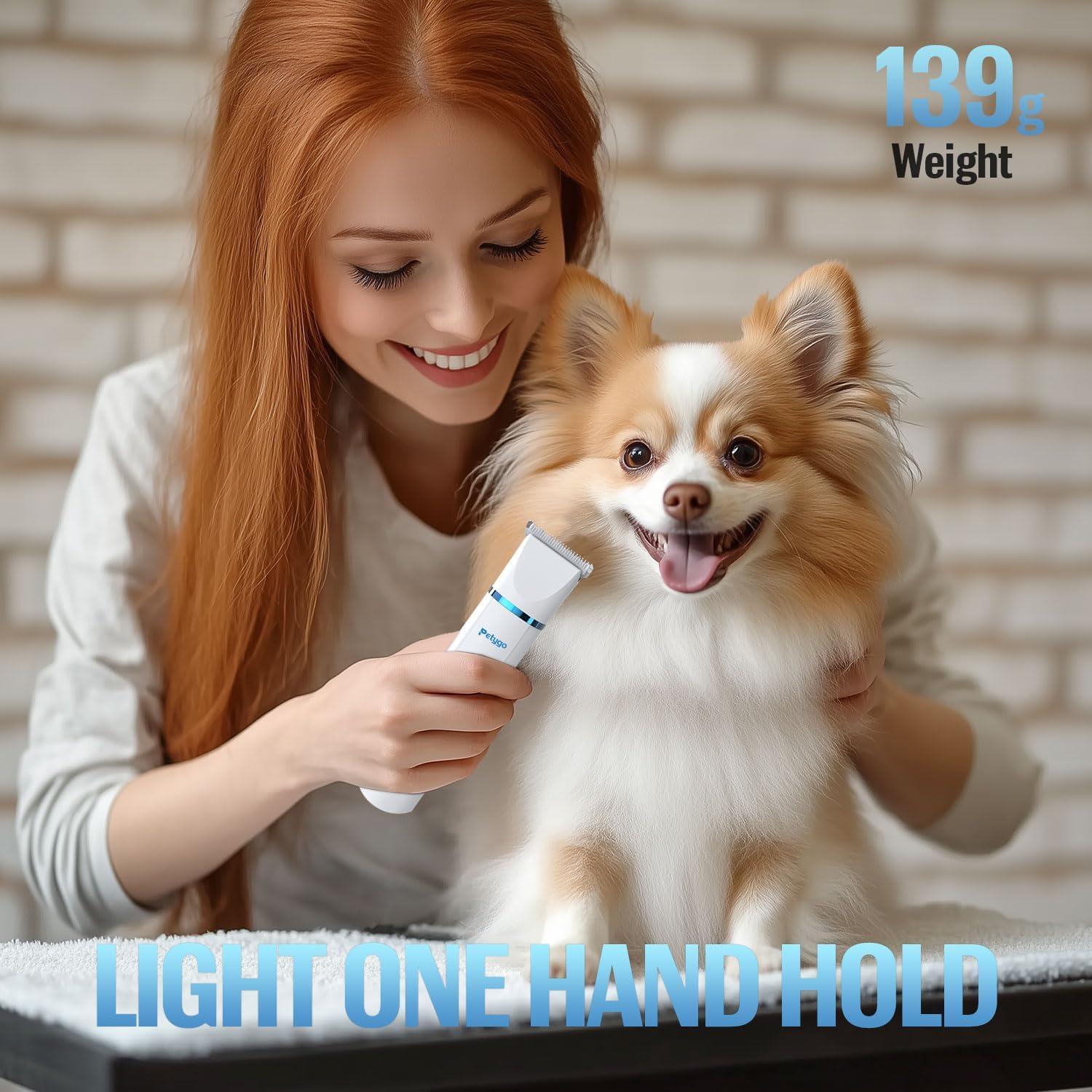 Kit de Aseo para Mascotas Petygo - Cortadora Silenciosa 3 en 1