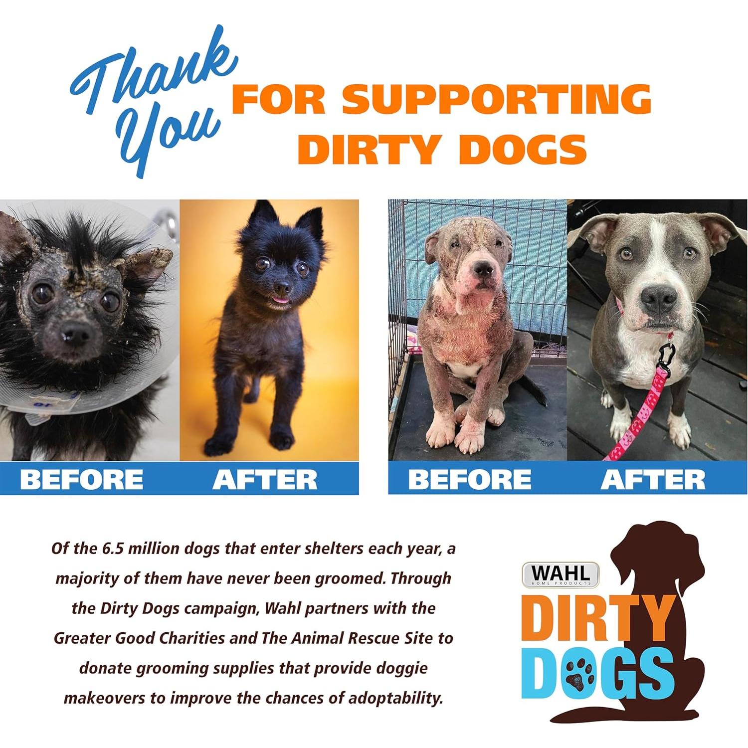 Kit de Aseo para Mascotas Wahl 9281-210 - Cortadora Eléctrica