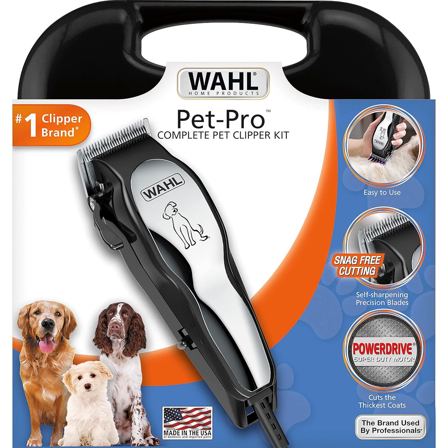 Kit de Aseo para Mascotas Wahl 9281-210 - Cortadora Eléctrica