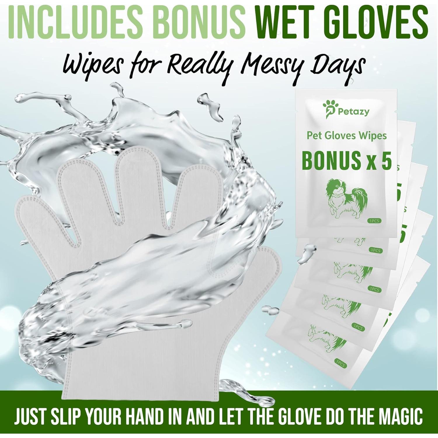 Toallitas Orgánicas para Perros y Gatos Petazy 400 Unidades