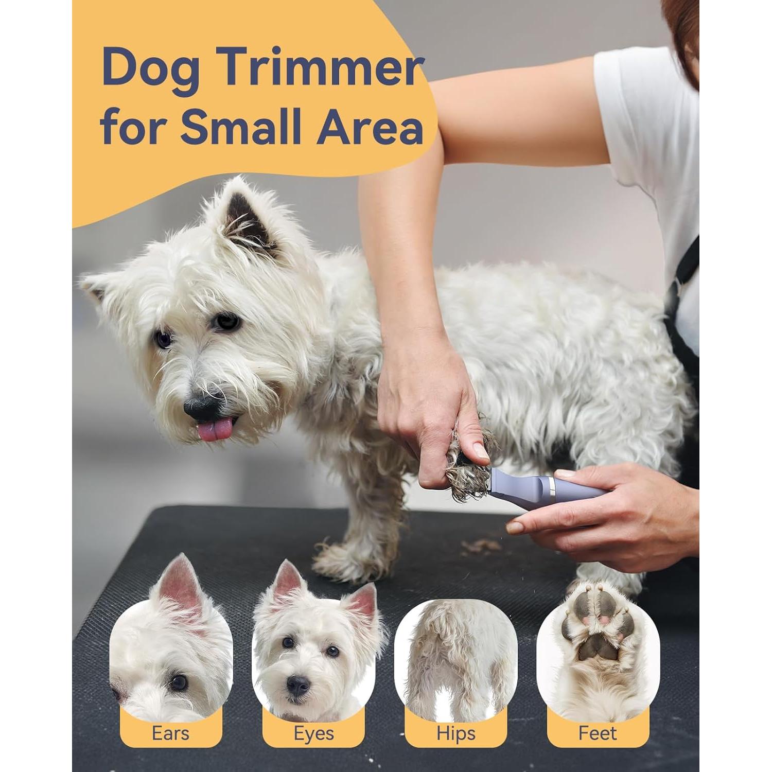 Kit de Cortapelos para Perros Oneisall 4 en 1 Inalámbrico IPX7