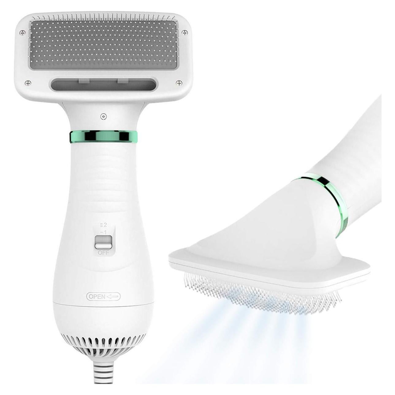 Secador de Pelo 2 en 1 KUUBIA para Perros y Gatos Pequeños 300W