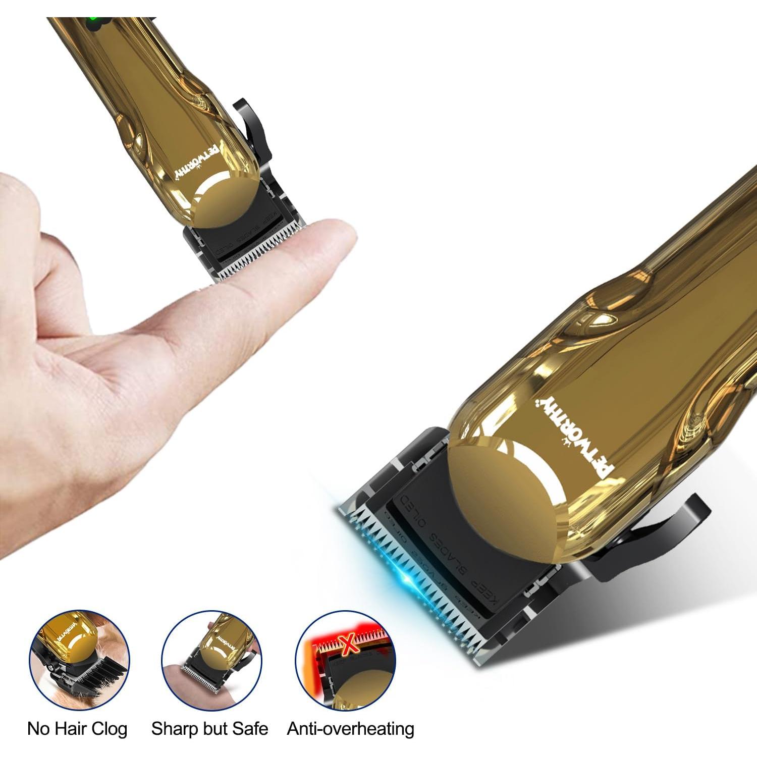 Kit de Aseo para Perros Petworthy Oro Platinado 2000mAh