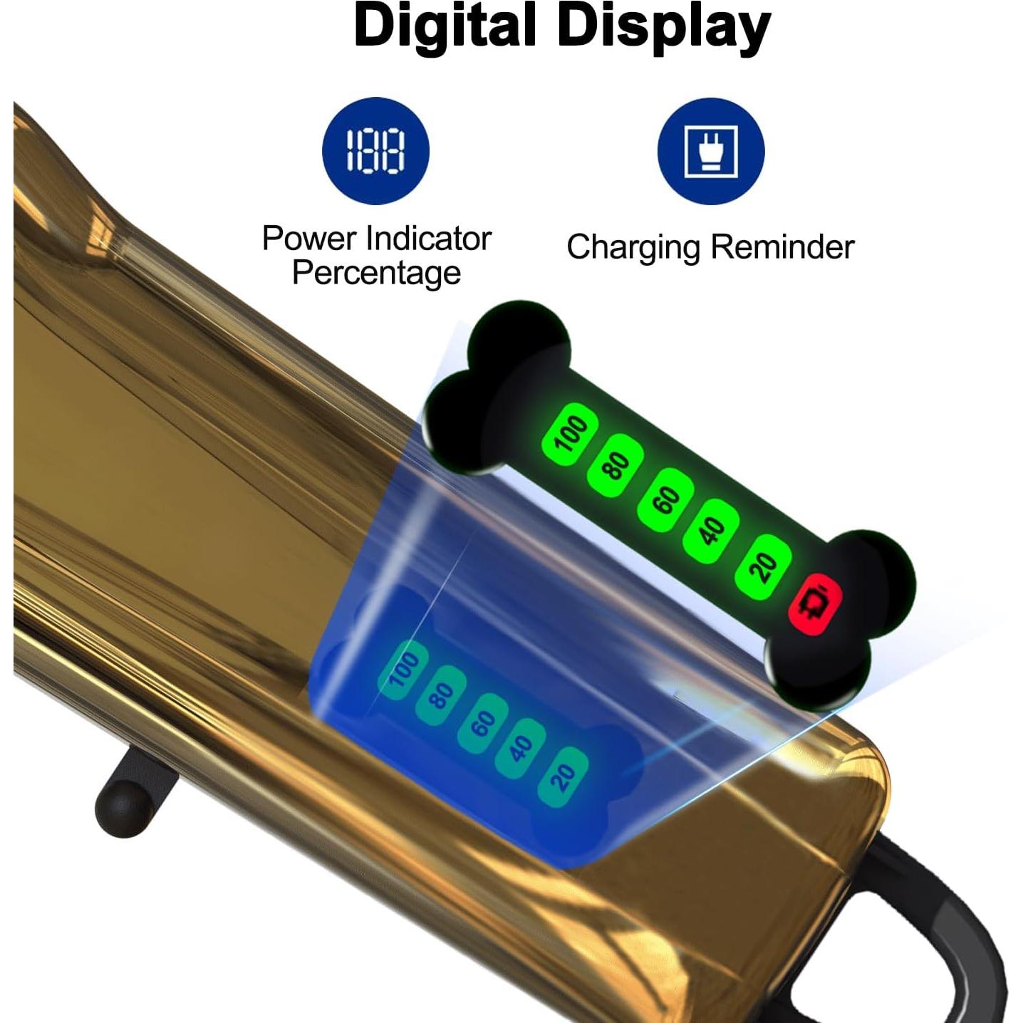 Kit de Aseo para Perros Petworthy Oro Platinado 2000mAh