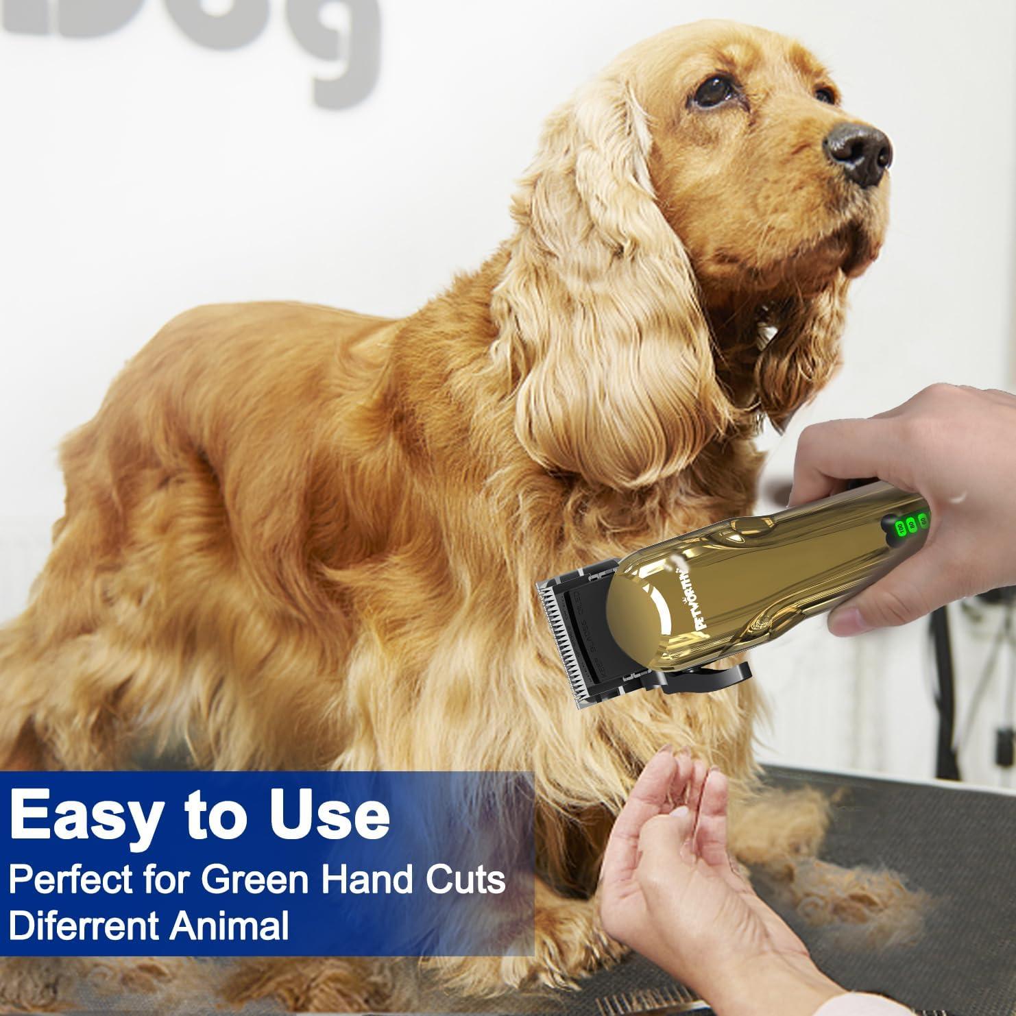 Kit de Aseo para Perros Petworthy Oro Platinado 2000mAh