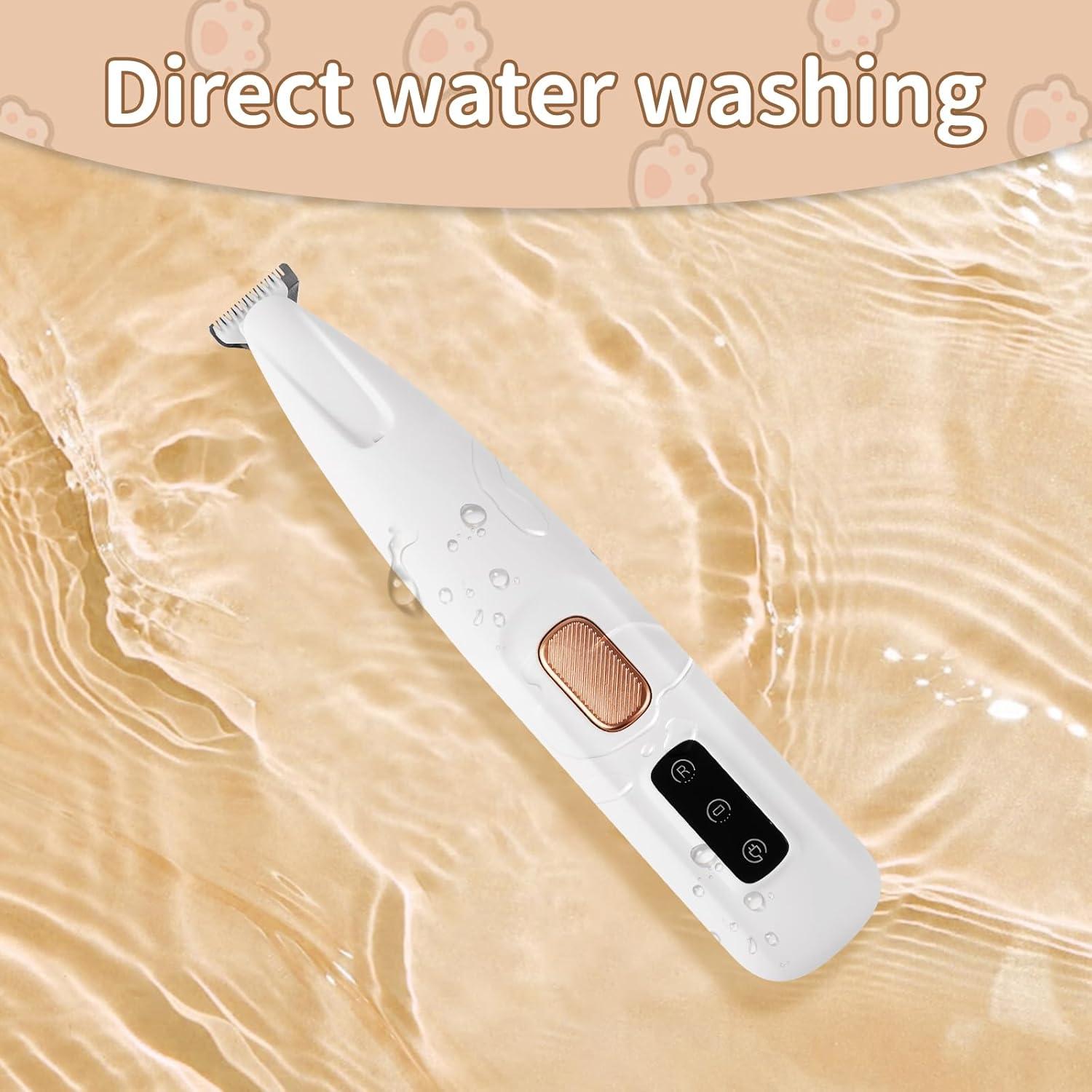 Recortadora Eléctrica Saffory para Patas de Perro con Luz LED