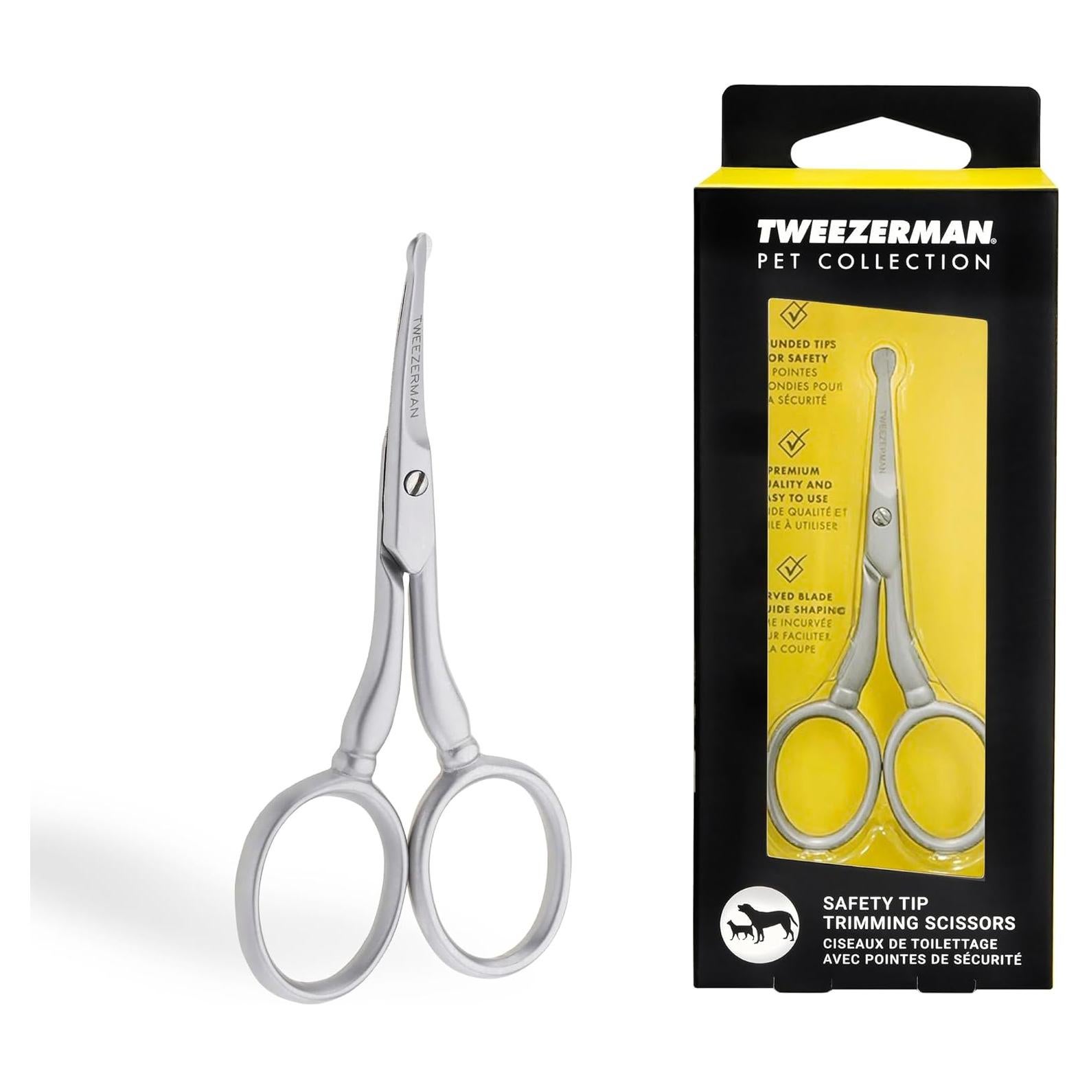 Tijeras de Aseo para Mascotas Tweezerman Acero Inoxidable