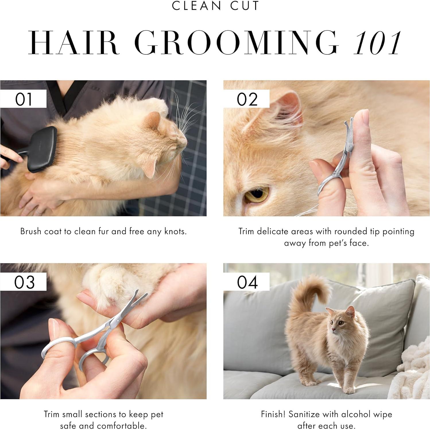 Tijeras de Aseo para Mascotas Tweezerman Acero Inoxidable