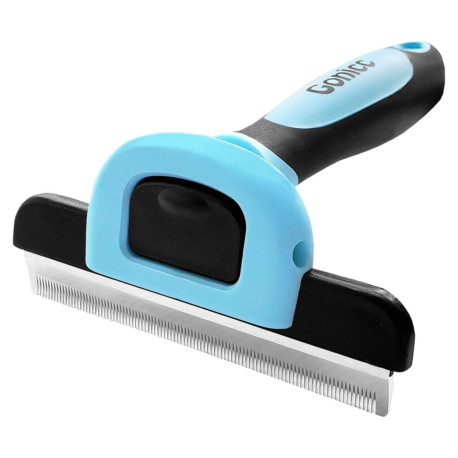 Cepillo Deshedding Gonicc PDT-1001 para Mascotas 18,5cm