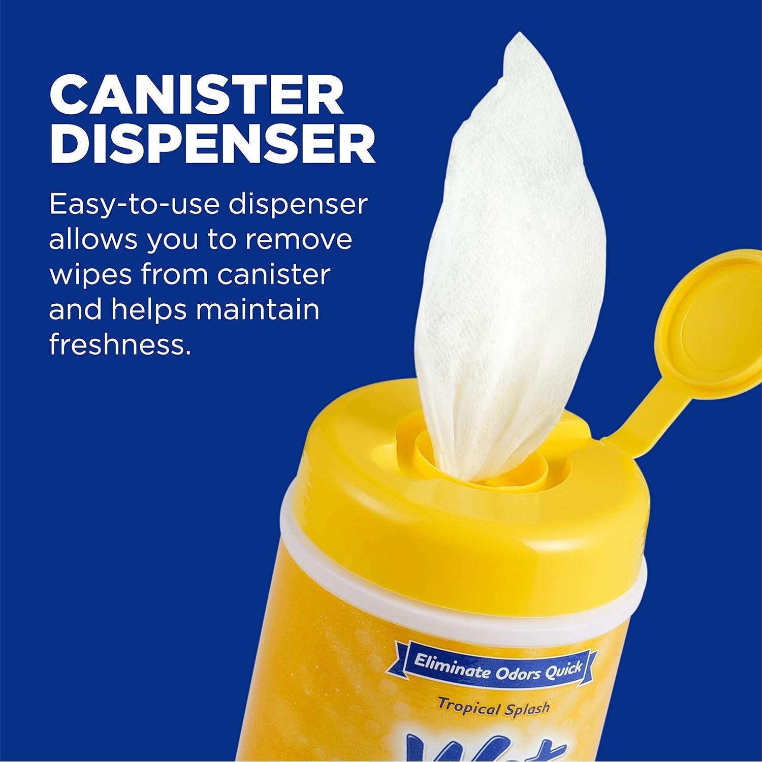 Toallitas Desodorantes Wet Ones para Perros 50 Unidades