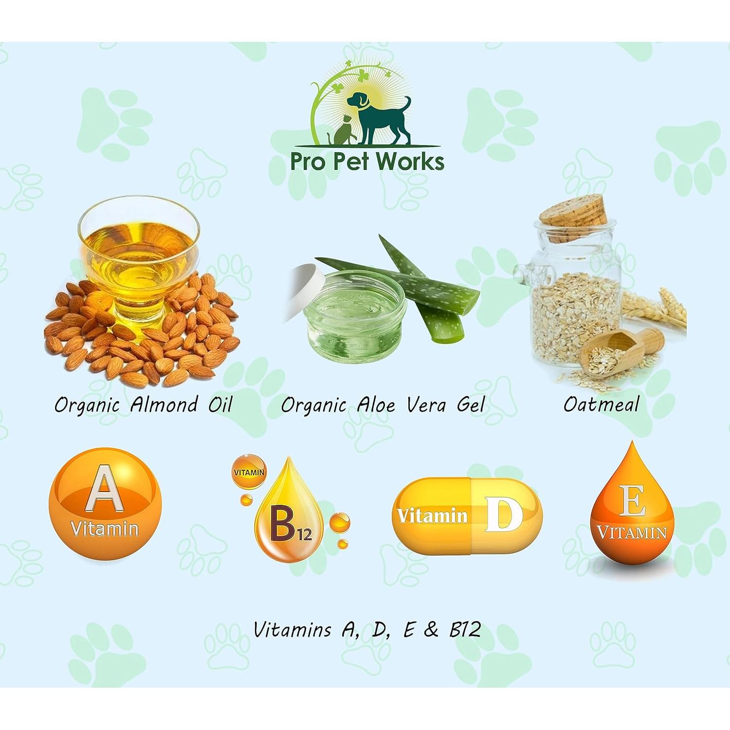 Champú y Acondicionador de Avena Pro Pet Works 500ml 5 en 1