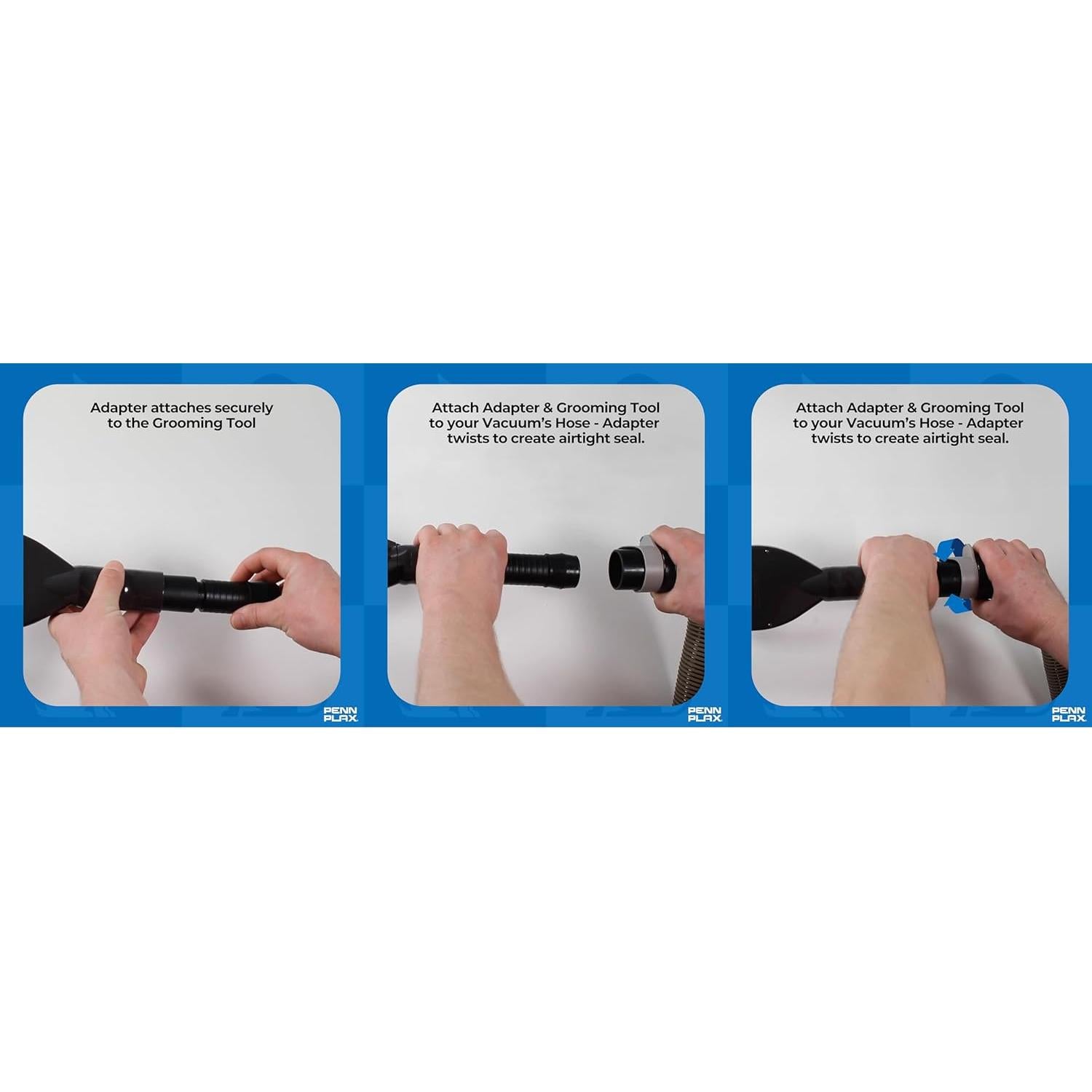 Kit de Accesorios para Aspiradora Penn-Plax VacGroom - Cuidado Mascotas