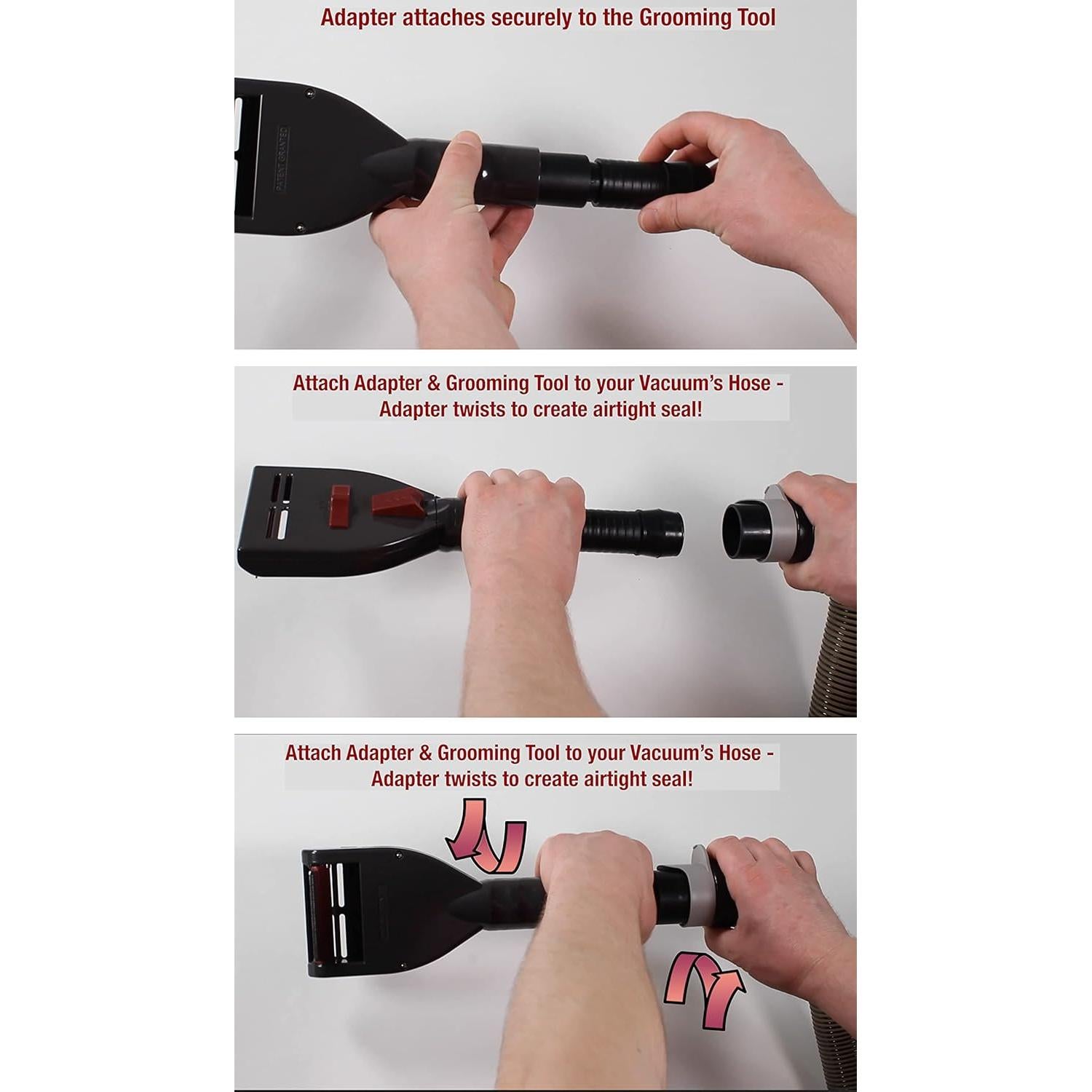 Kit de Accesorios para Aspiradora Penn-Plax VacGroom - Cuidado Mascotas