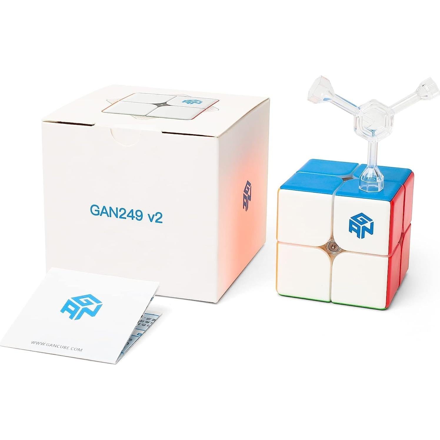 Cubo de Velocidad GAN 249 V2 2x2 49mm Sin Etiquetas
