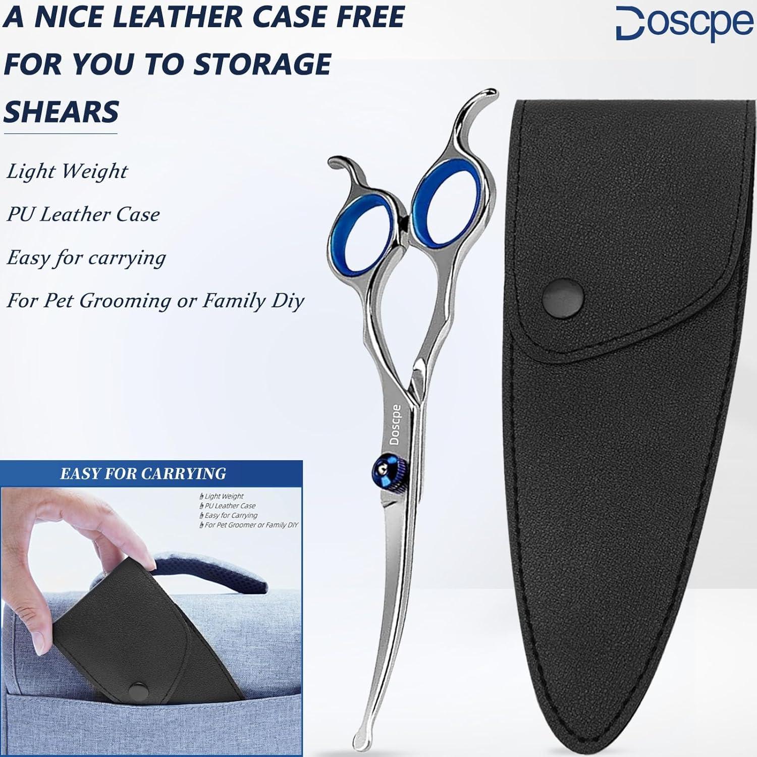 Tijeras de Aseo Curvadas Doscpe 16.99 cm Puntas Redondas