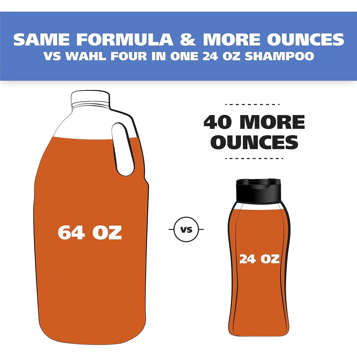 Champú para perros Wahl USA 64 oz Avena y Verbena de Lima