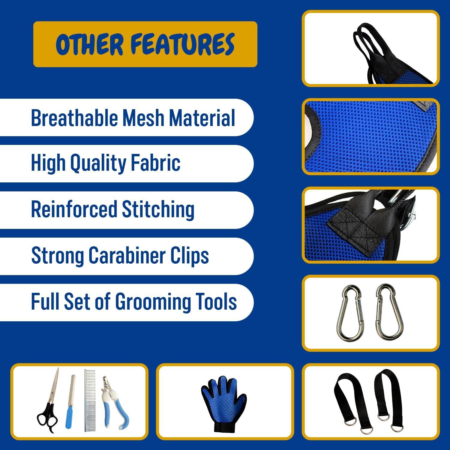 Hamaca de Aseo para Perros Pequeños All Star Pets - Kit Completo