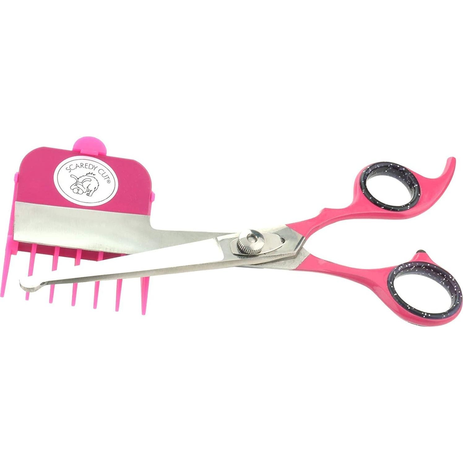 Kit de Aseo Silencioso SCAREDY CUT 16 Piezas Rosa Diestros