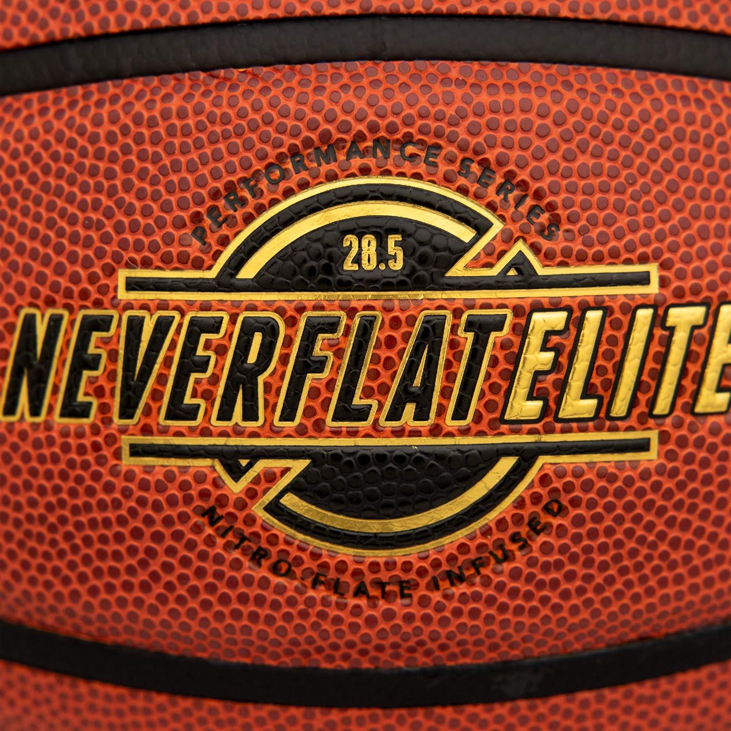 NeverFlat Elite Indoor/Outdoor Basketball