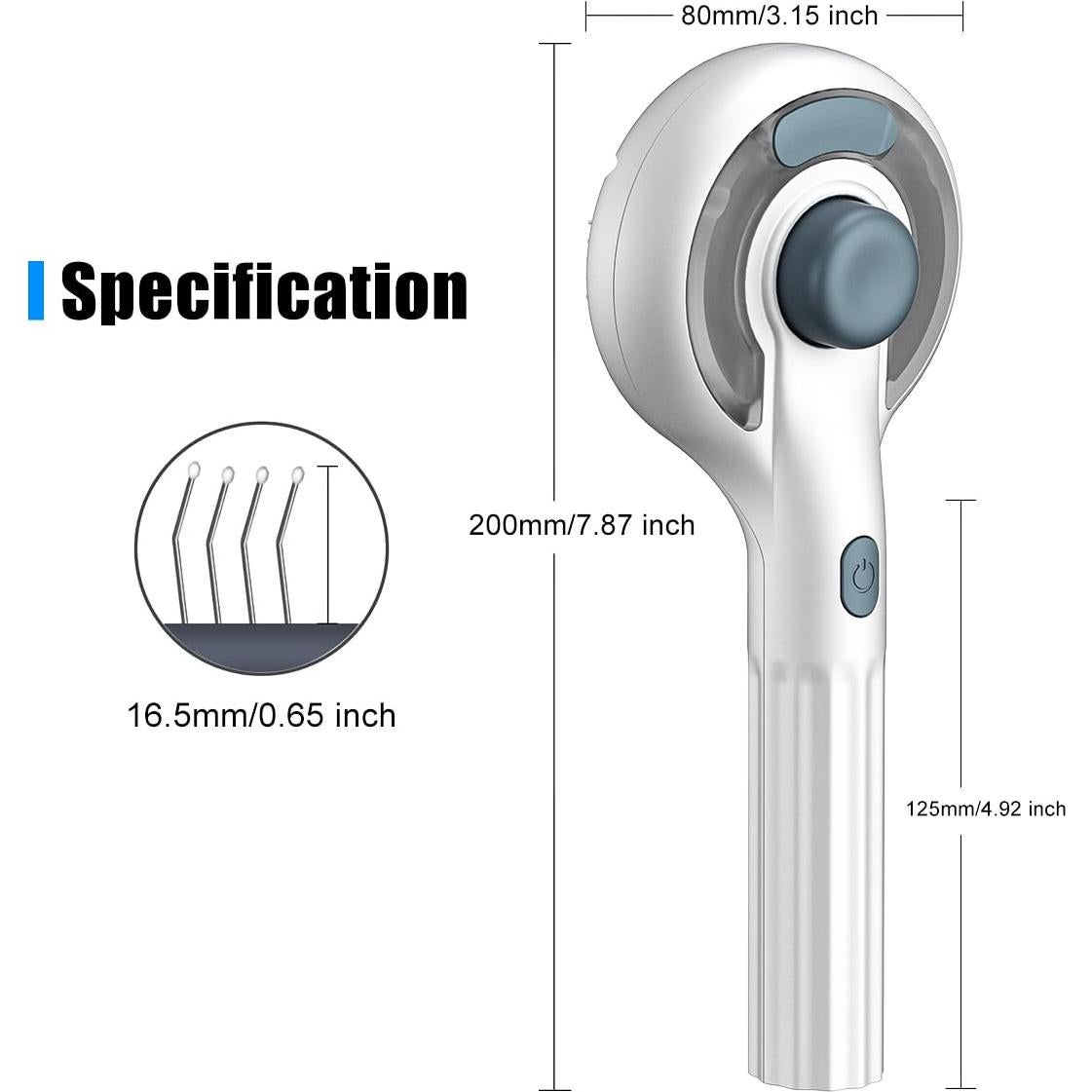 Cepillo de Vapor para Mascotas Qerilo 3 en 1 - Acicalamiento