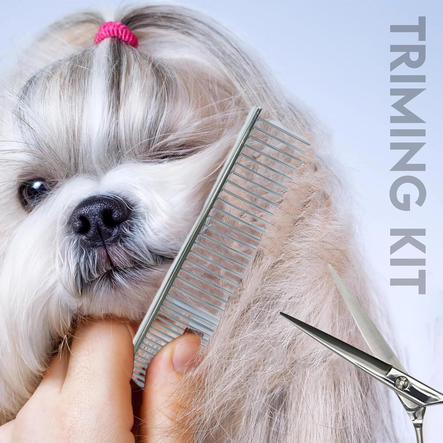 Kit de Aseo para Perros BougiePaw - Cortadoras Inalámbricas y Accesorios