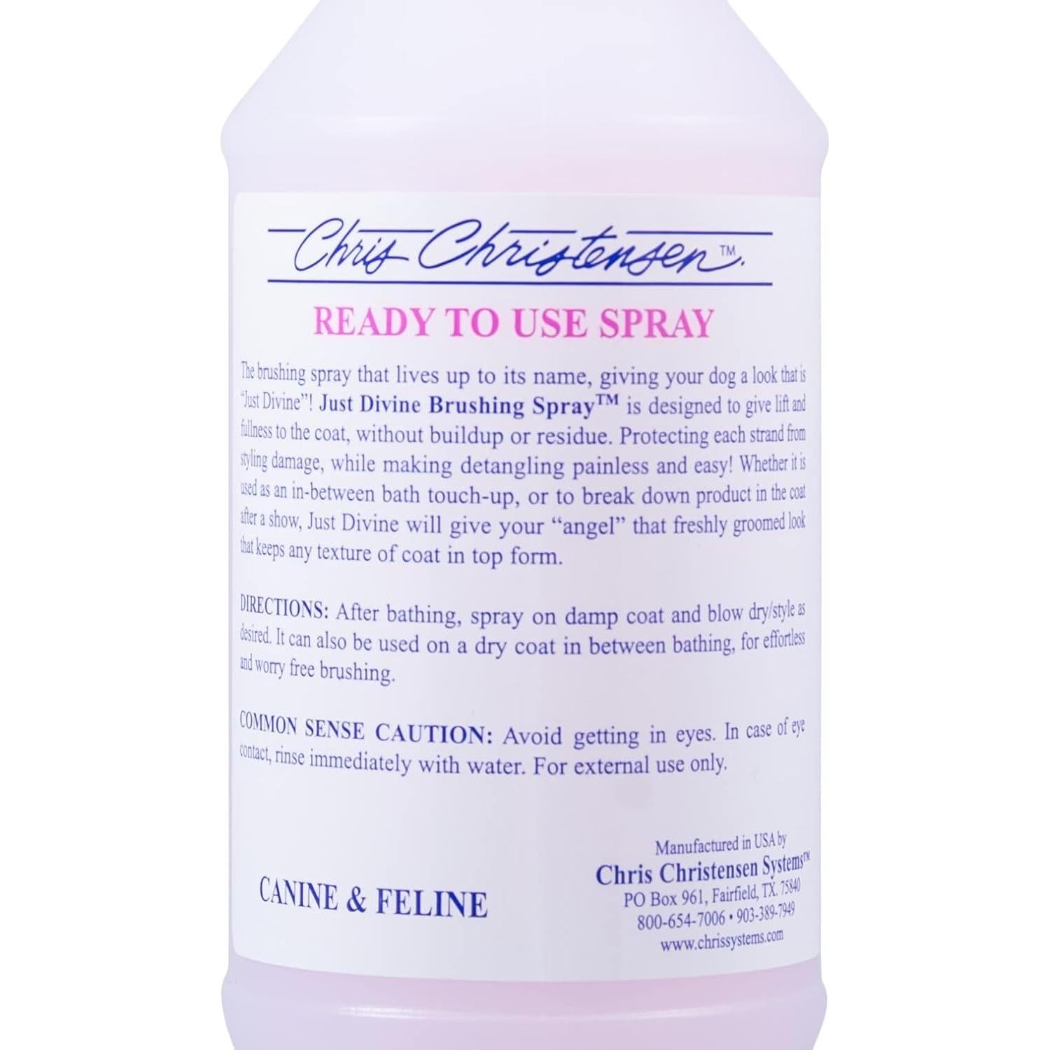 Spray Desenredante para Perros Chris Christensen 473ml