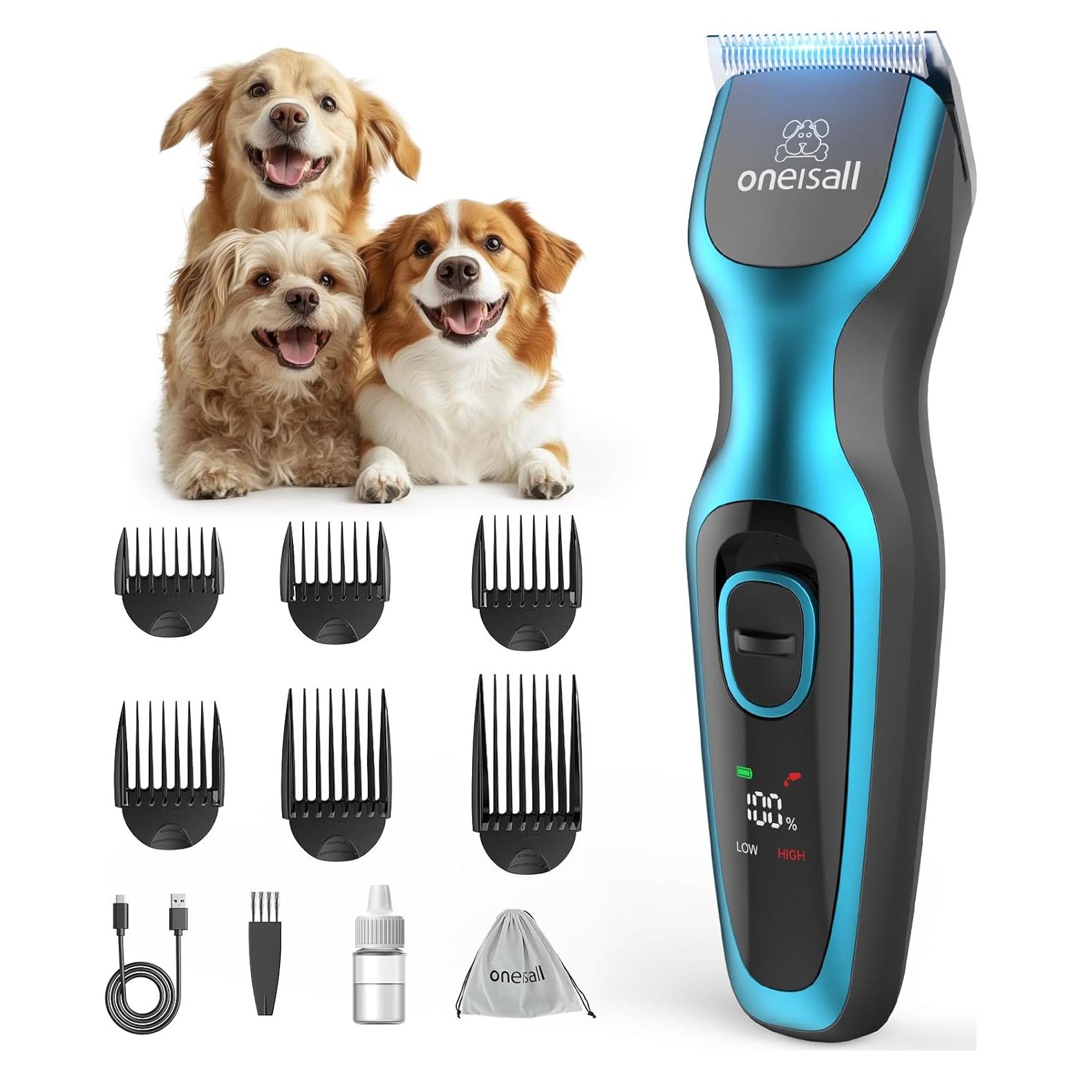 Cortapelos para Perros Oneisall DTJ001 2 Velocidades 50dB