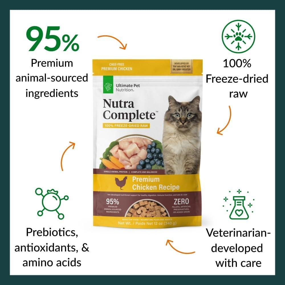 Comida Premium para Gatos Nutra Complete Pollo 340 g