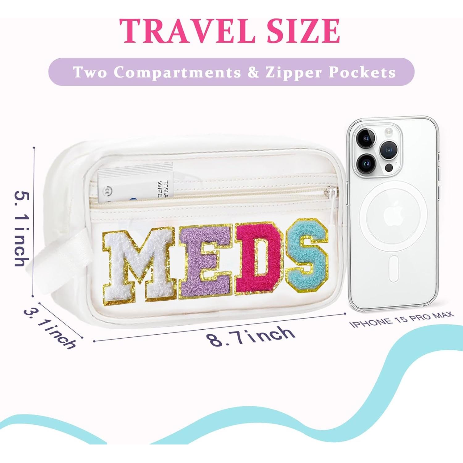 Bolsa Organizadora de Medicamentos COSHAYSOO Transparente