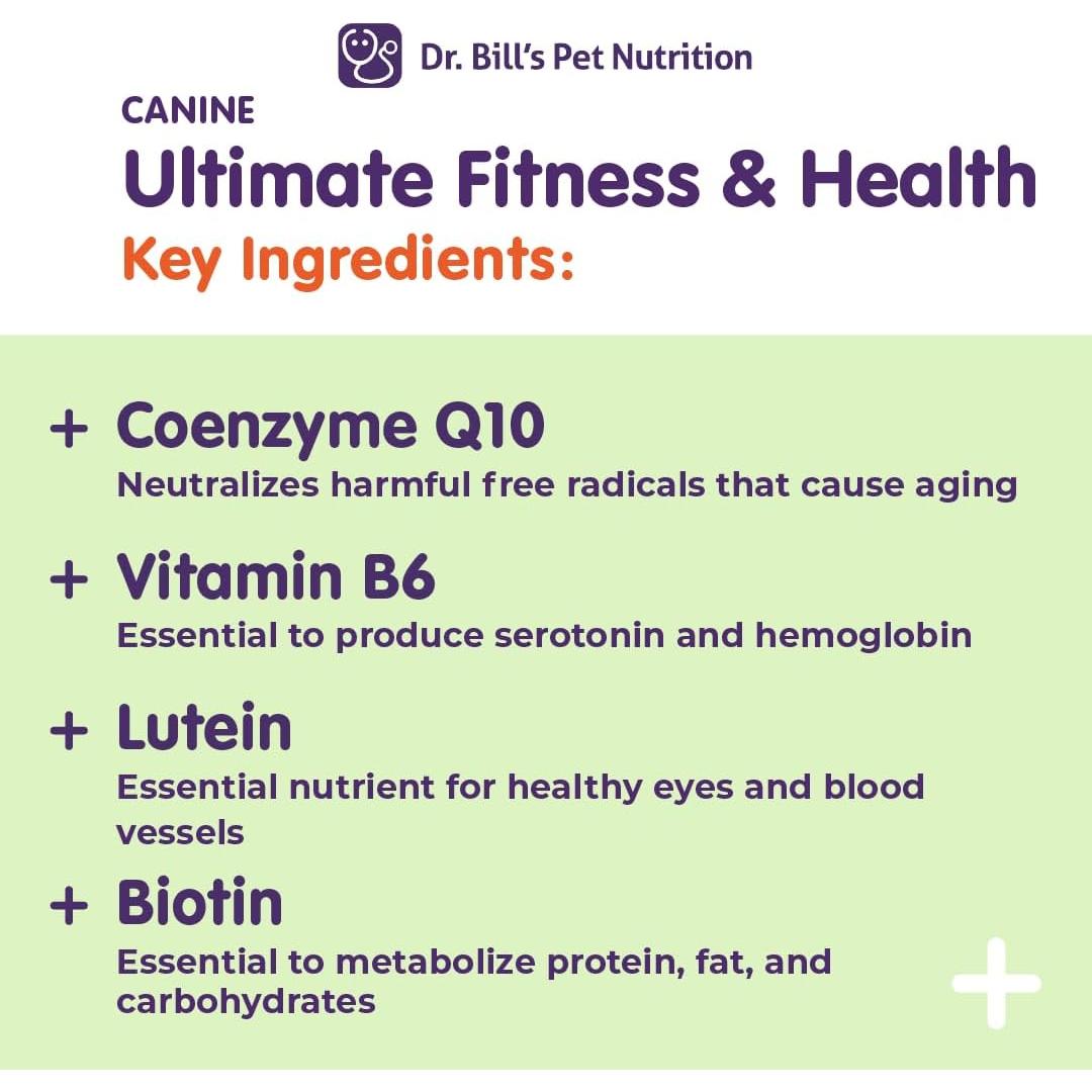 Multivitamínico Canino Dr. Bill 680g - Salud y Fitness