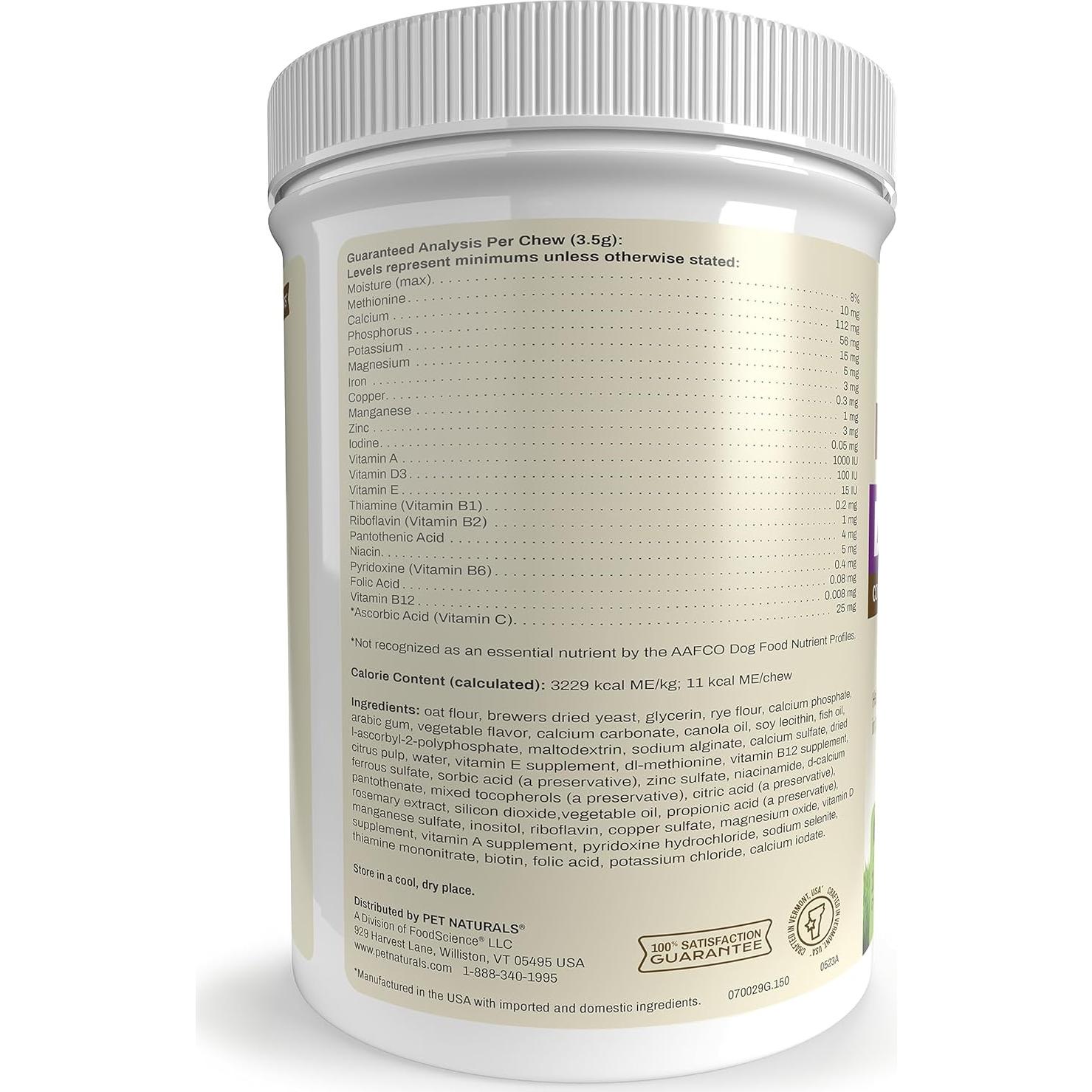 Multivitamina Diaria Pet Naturals para Perros 150 Masticables