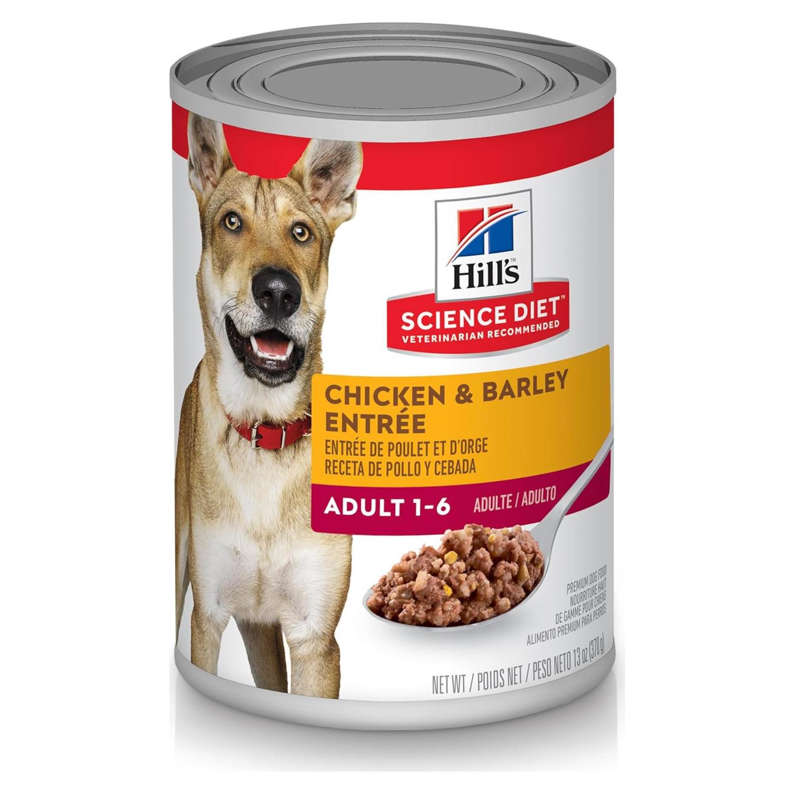 Comida Húmeda para Perros Hill's Science Diet Pollo 12 Latas