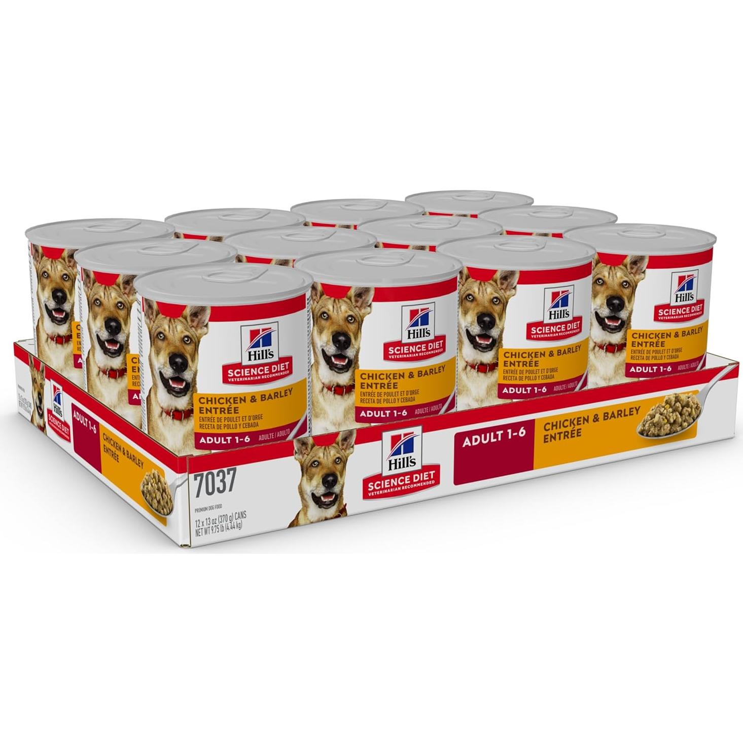 Comida Húmeda para Perros Hill's Science Diet Pollo 12 Latas