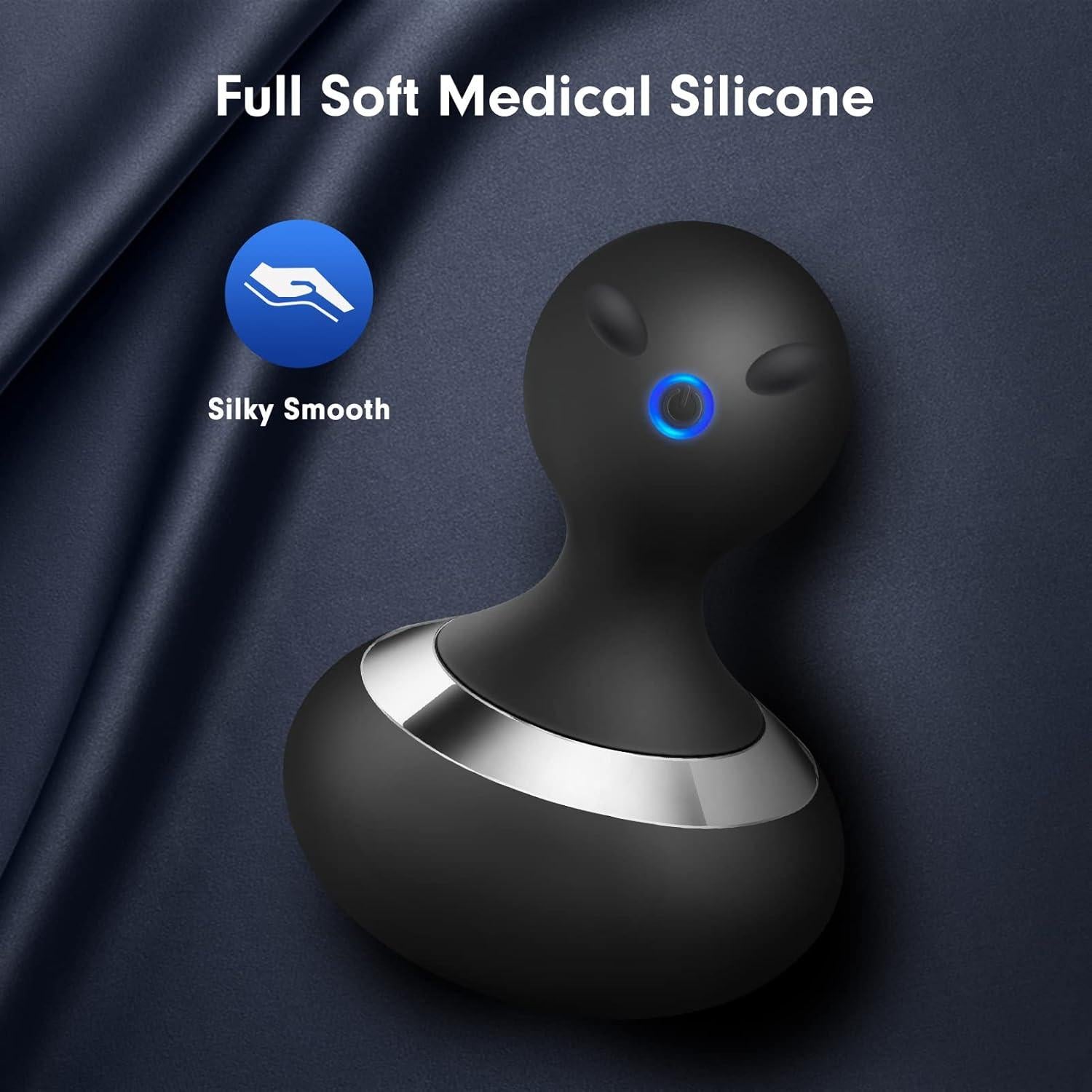 Masajeador Eléctrico Inalámbrico MANFLY M-38-B 10 Modos