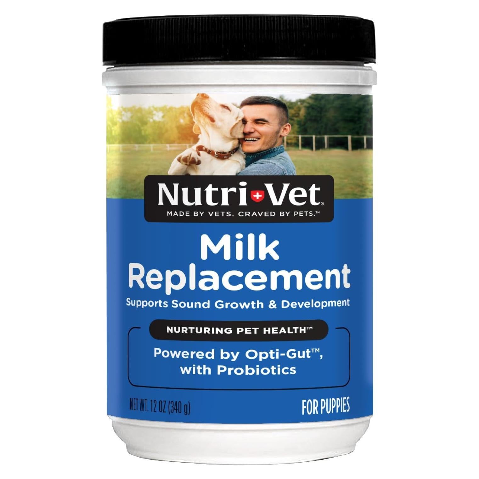Nutri-Vet Polvo Reemplazo de Leche para Cachorros 340g