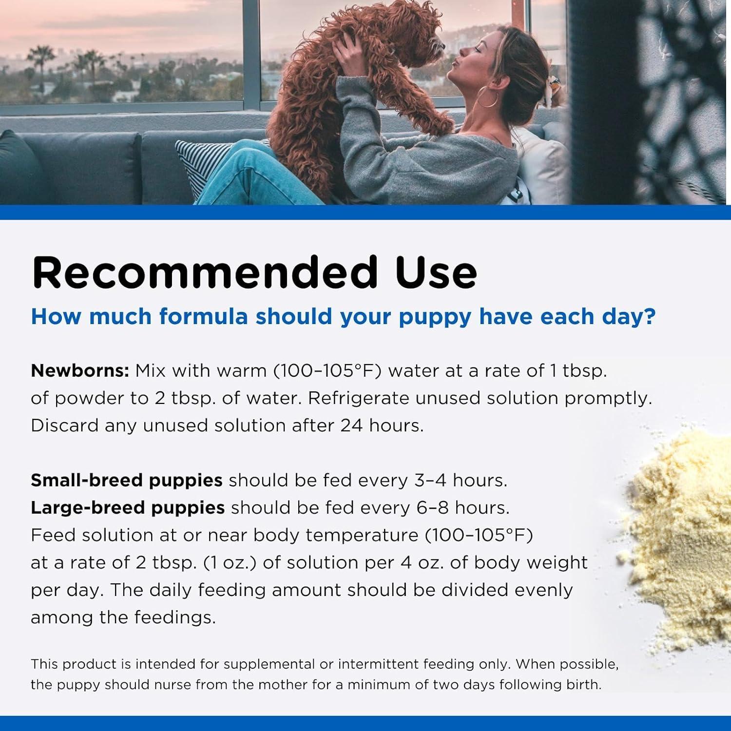 Nutri-Vet Polvo Reemplazo de Leche para Cachorros 340g