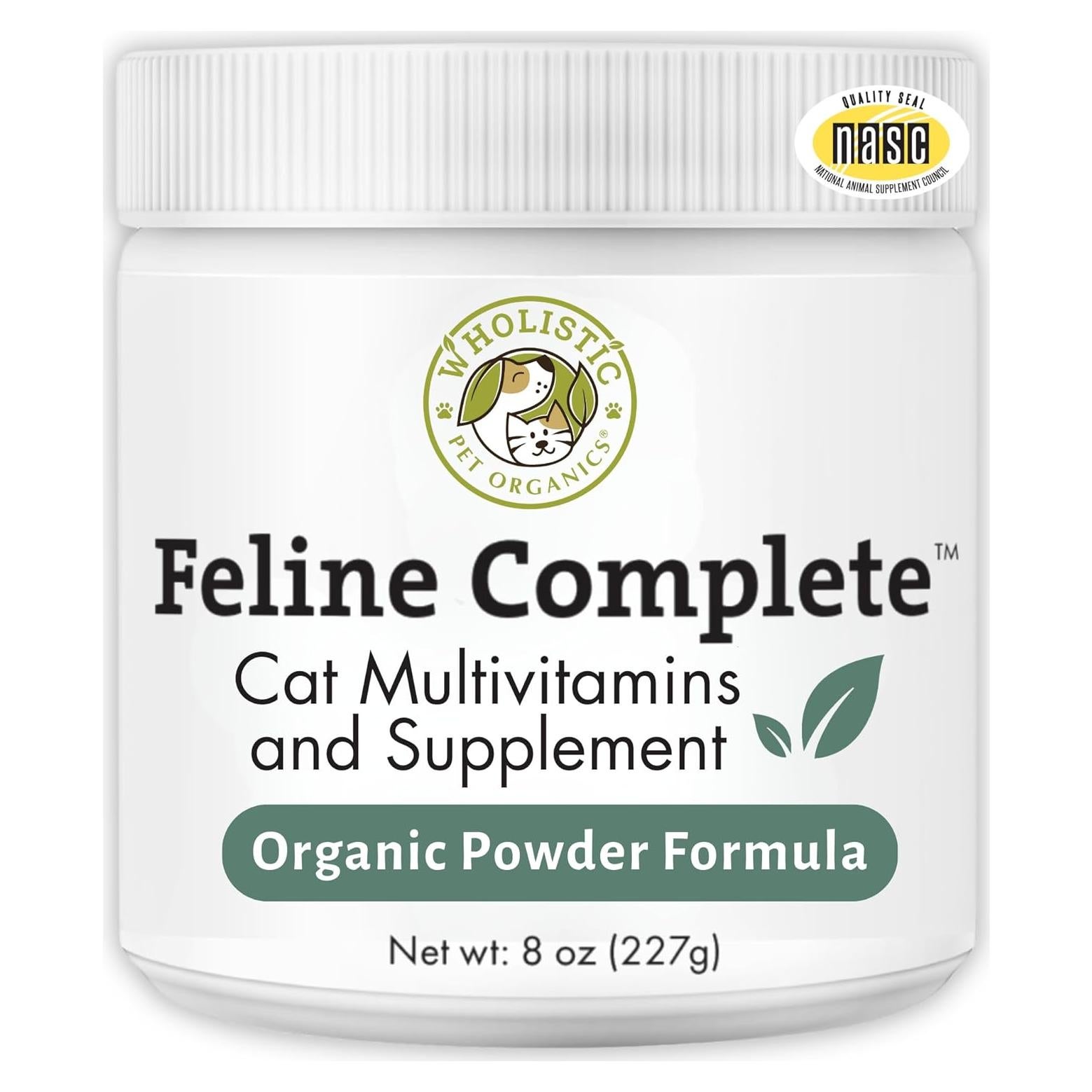 Suplemento Multivitamínico Probiotico para Gatos Wholistic 226g