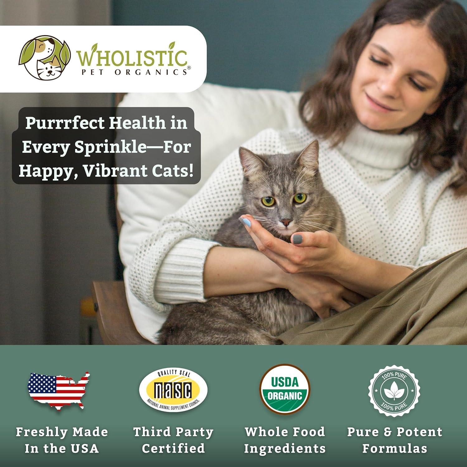 Suplemento Multivitamínico Probiotico para Gatos Wholistic 226g