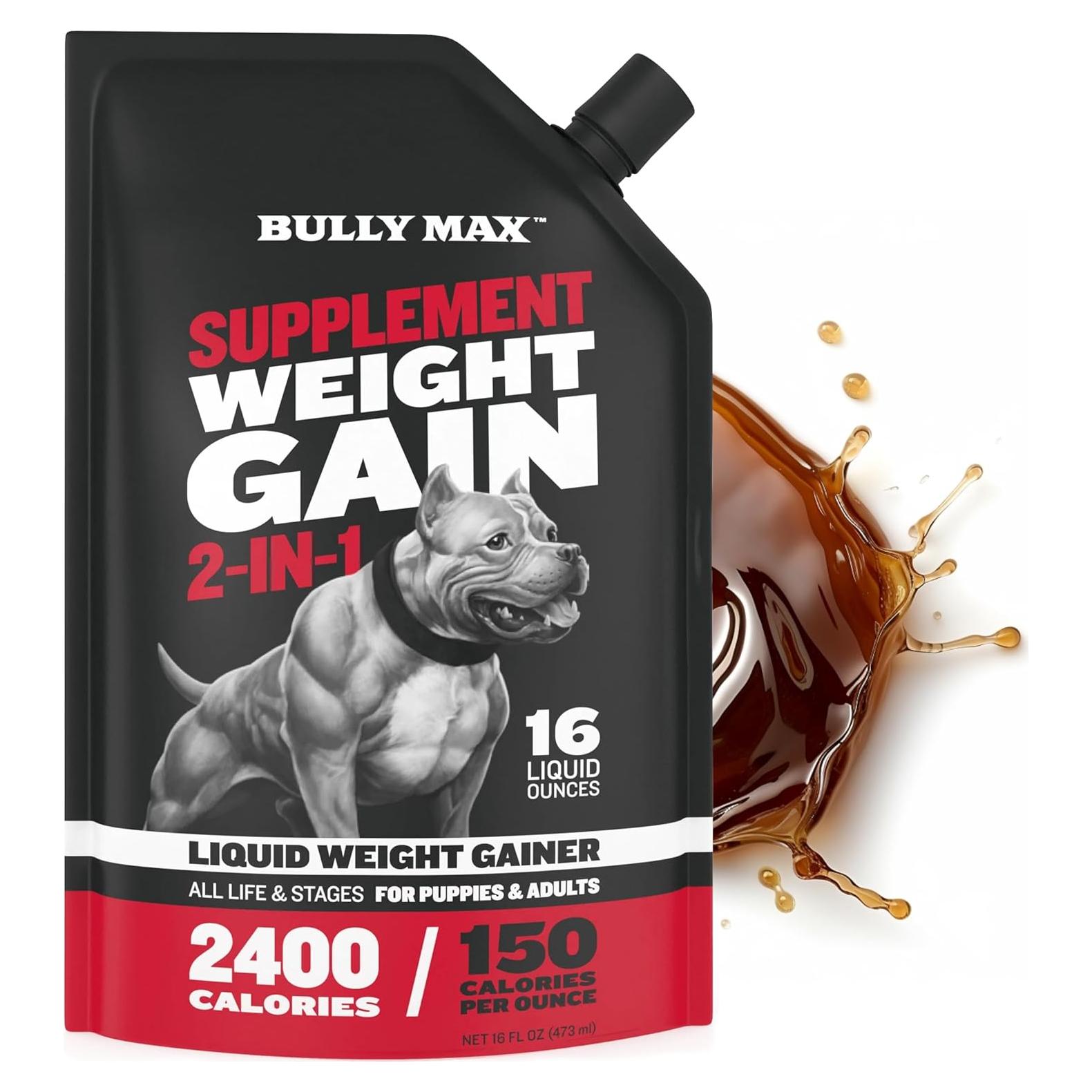 Suplemento Líquido Aumento de Peso Bully Max 16 oz