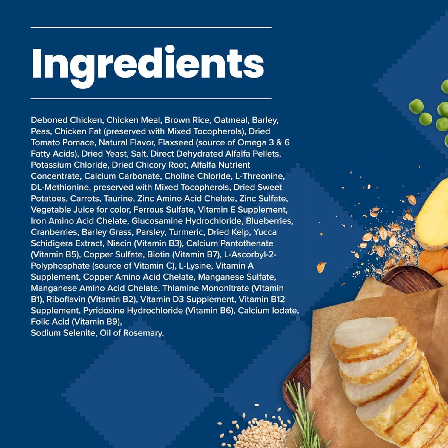 Alimento Seco para Perros Blue Buffalo Pollo y Arroz 13,61 kg