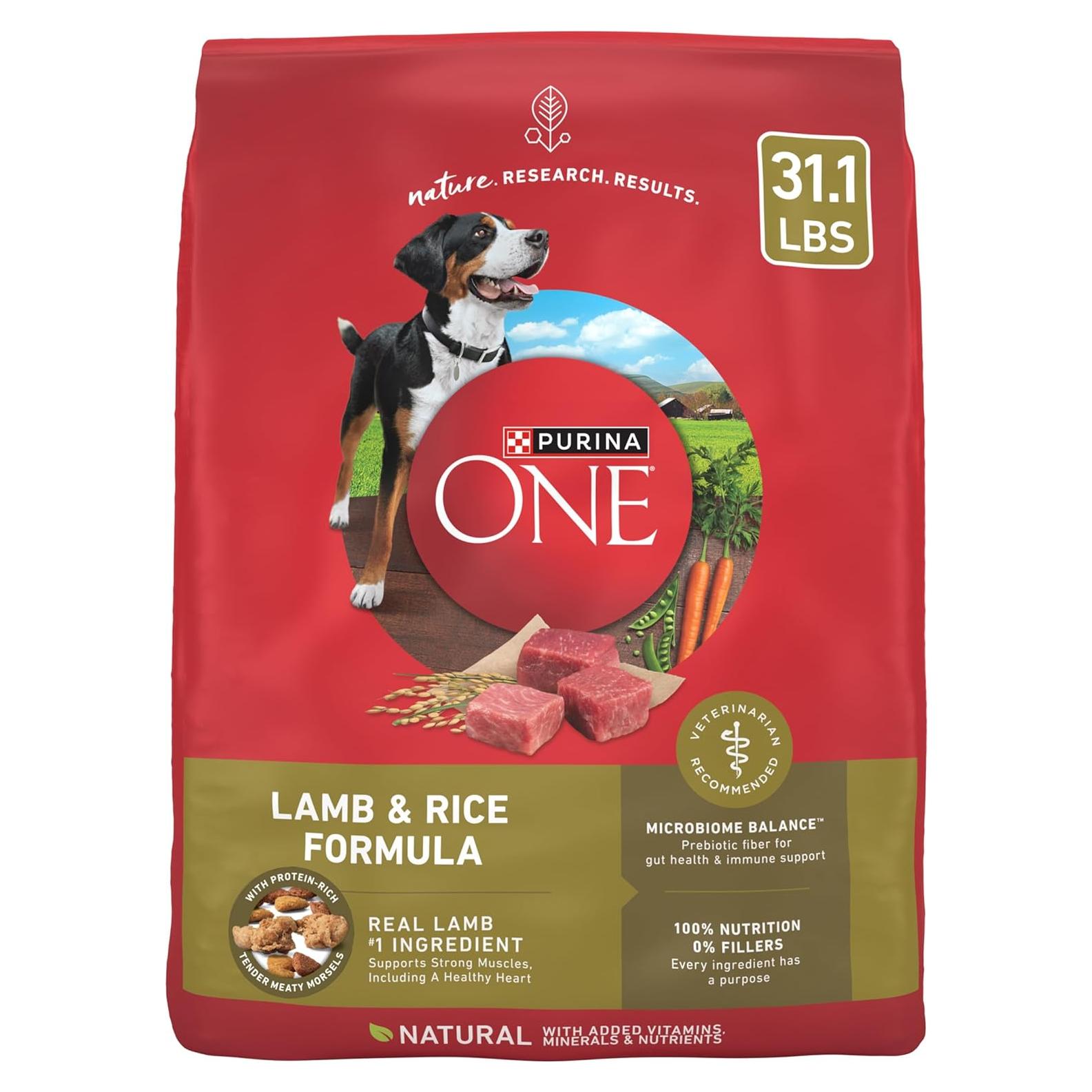 Purina ONE Comida Seca para Perros Cordero y Arroz 14 kg